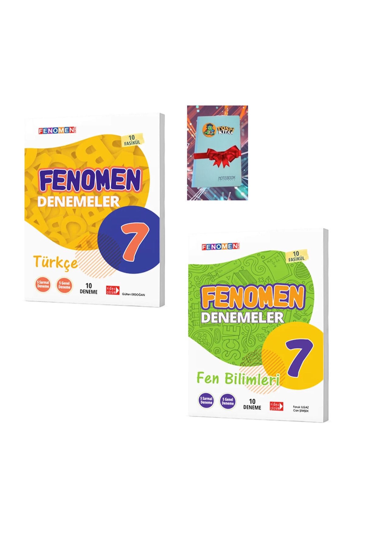 Fenomen Yayıncılık 7 FEN BİLİMLERİ + TÜRKÇE Denemeleri (DEFTER HEDİYE) ATG