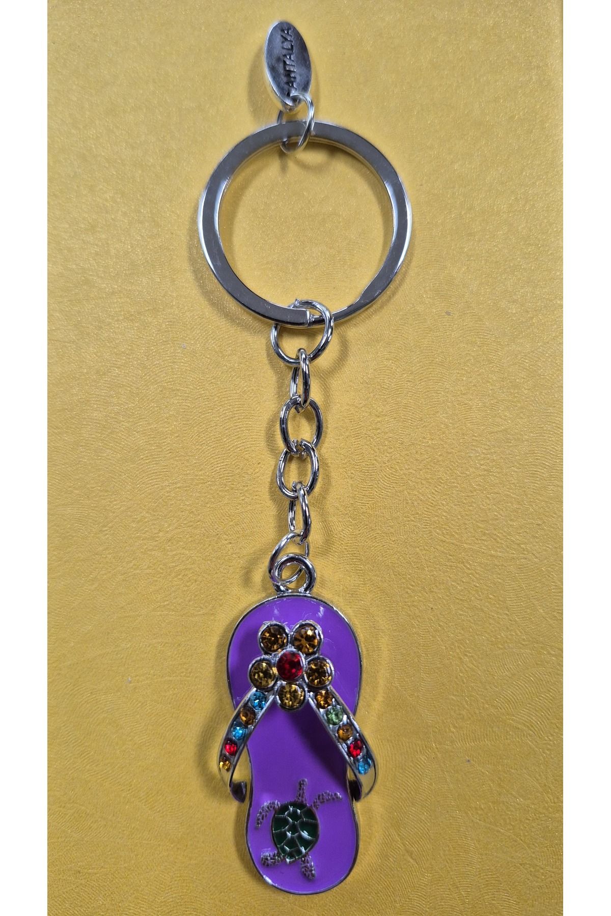 Land of Souvenir Metal Terlik Anahtarlık