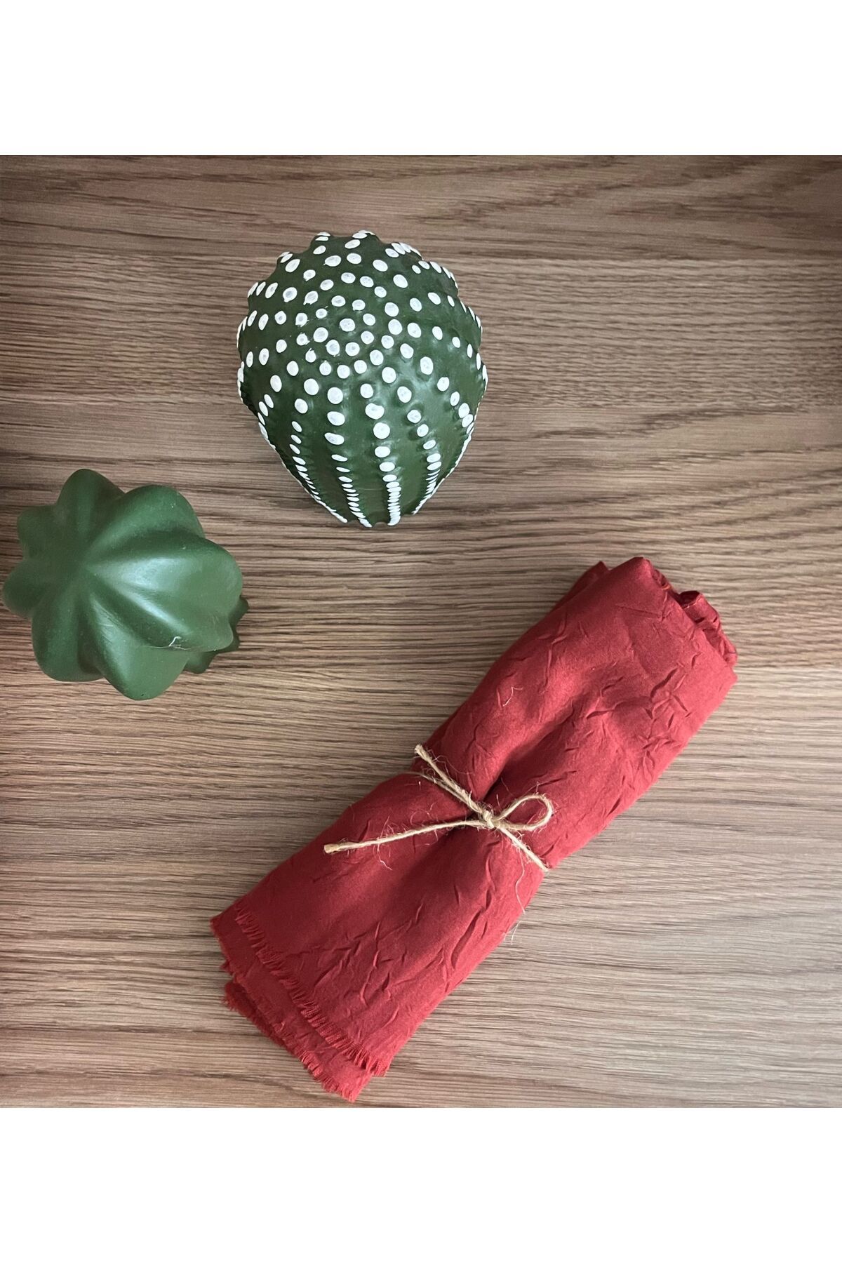 Butik Kırmızı Tesettür Bambu Şal