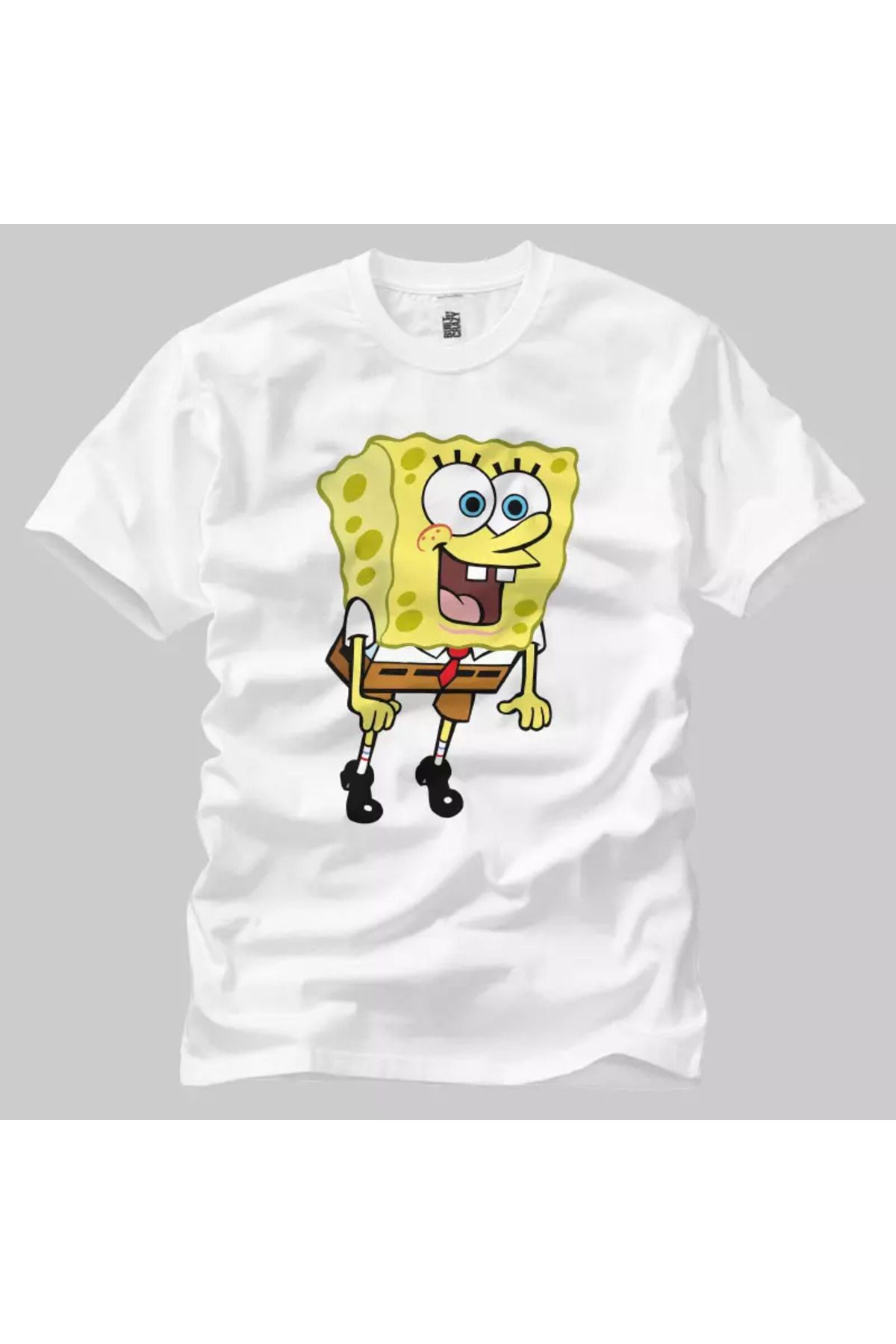 Built By Crazy Spongebob Poses Unisex Tişört