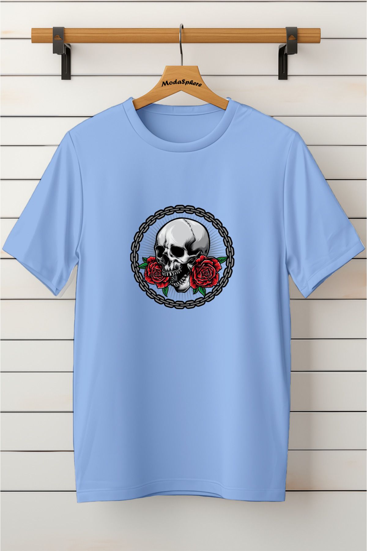 ModaSphere Baskılı Unisex Oversize Tişört