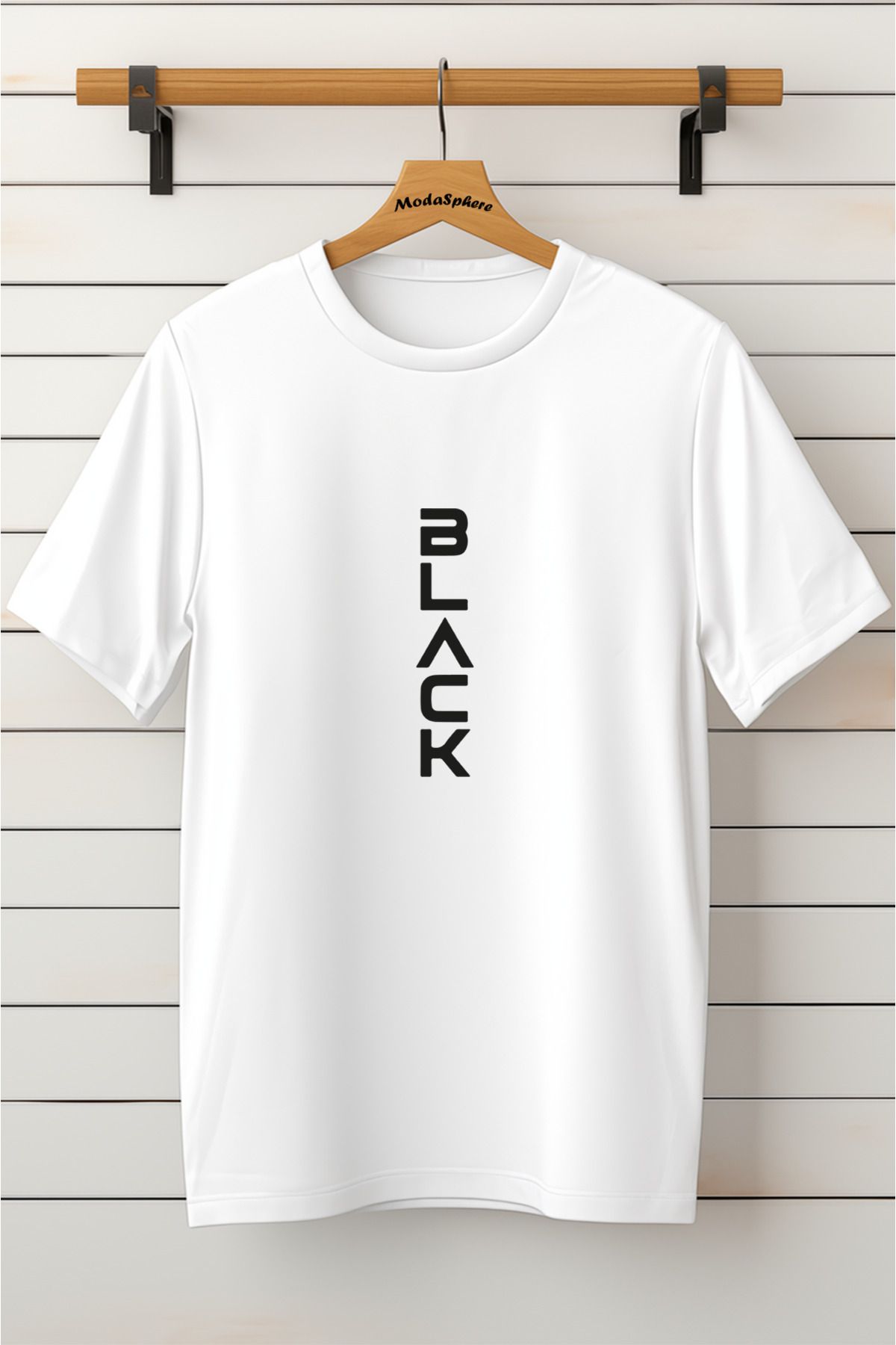 ModaSphere Baskılı Unisex Oversize Tişört Battal Boy
