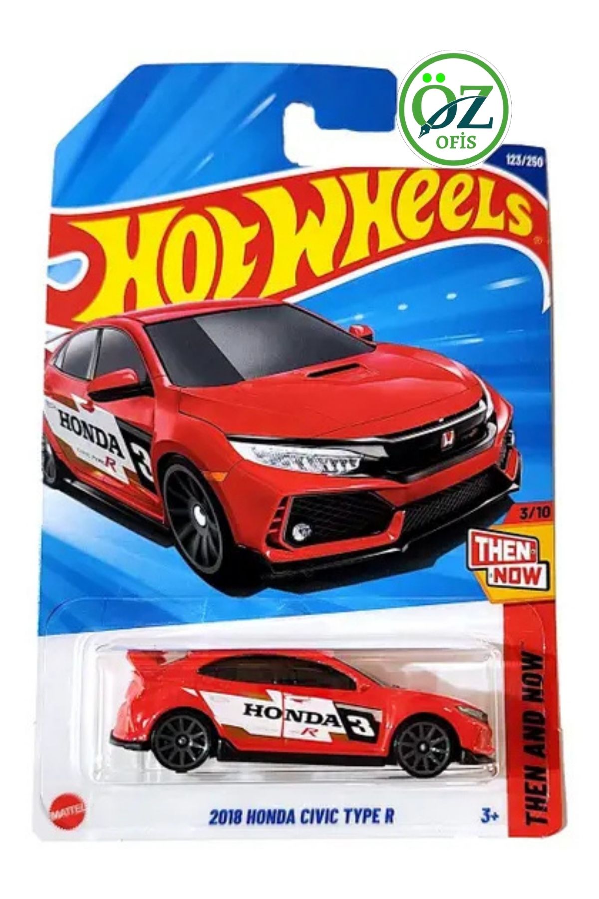 HOT WHEELS 2025 E Case 2018 Honda Civic Type R