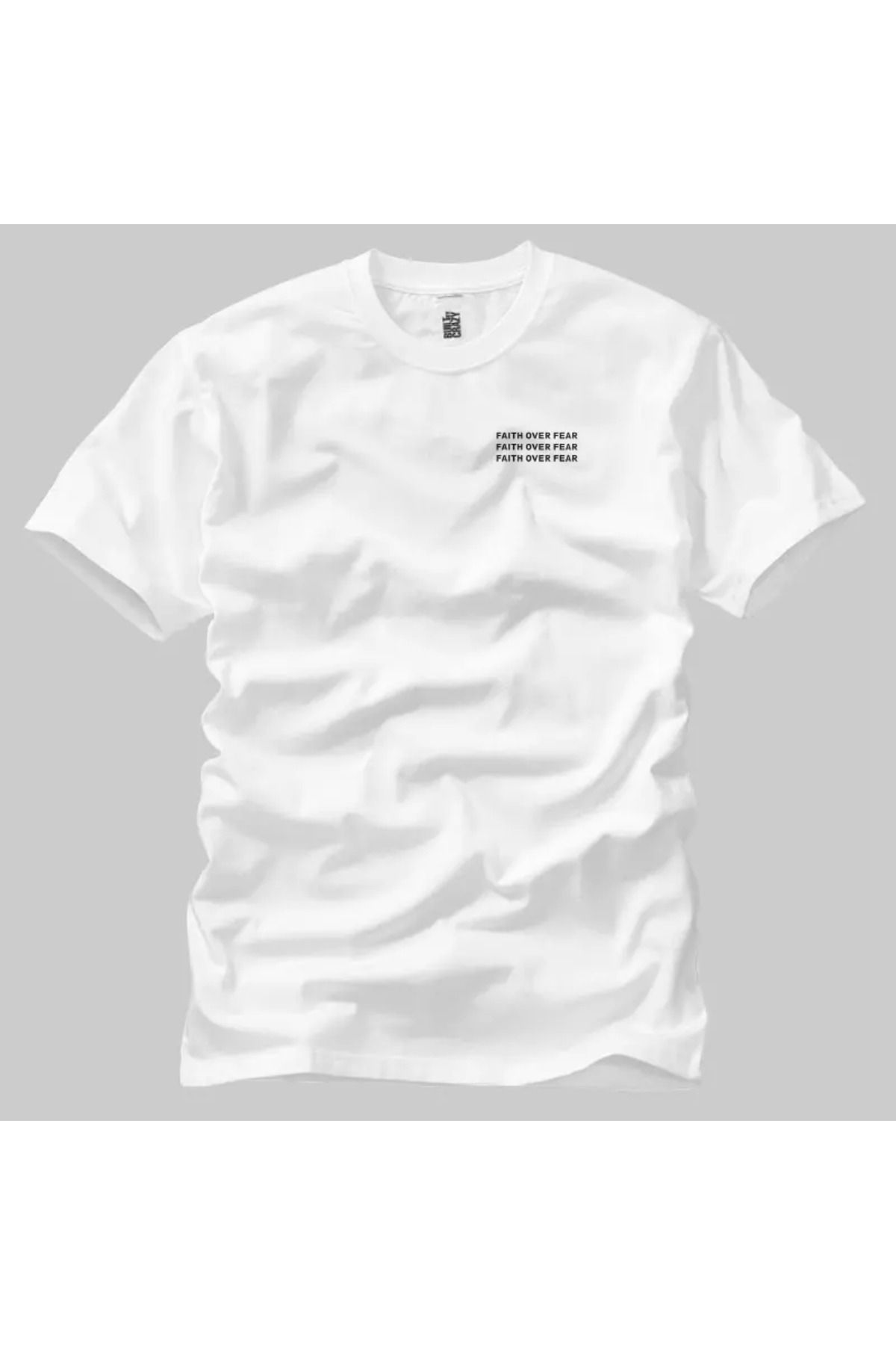 Built By Crazy Faith Over Fear Unisex Tişört