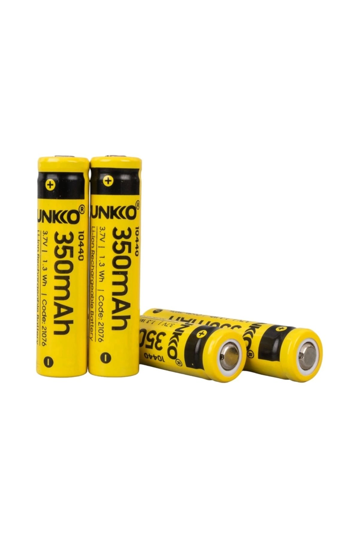 feminight Sunkko 3.7 Volt 350 Mah 10440 Şarj Edilebilir Pil (tekli)