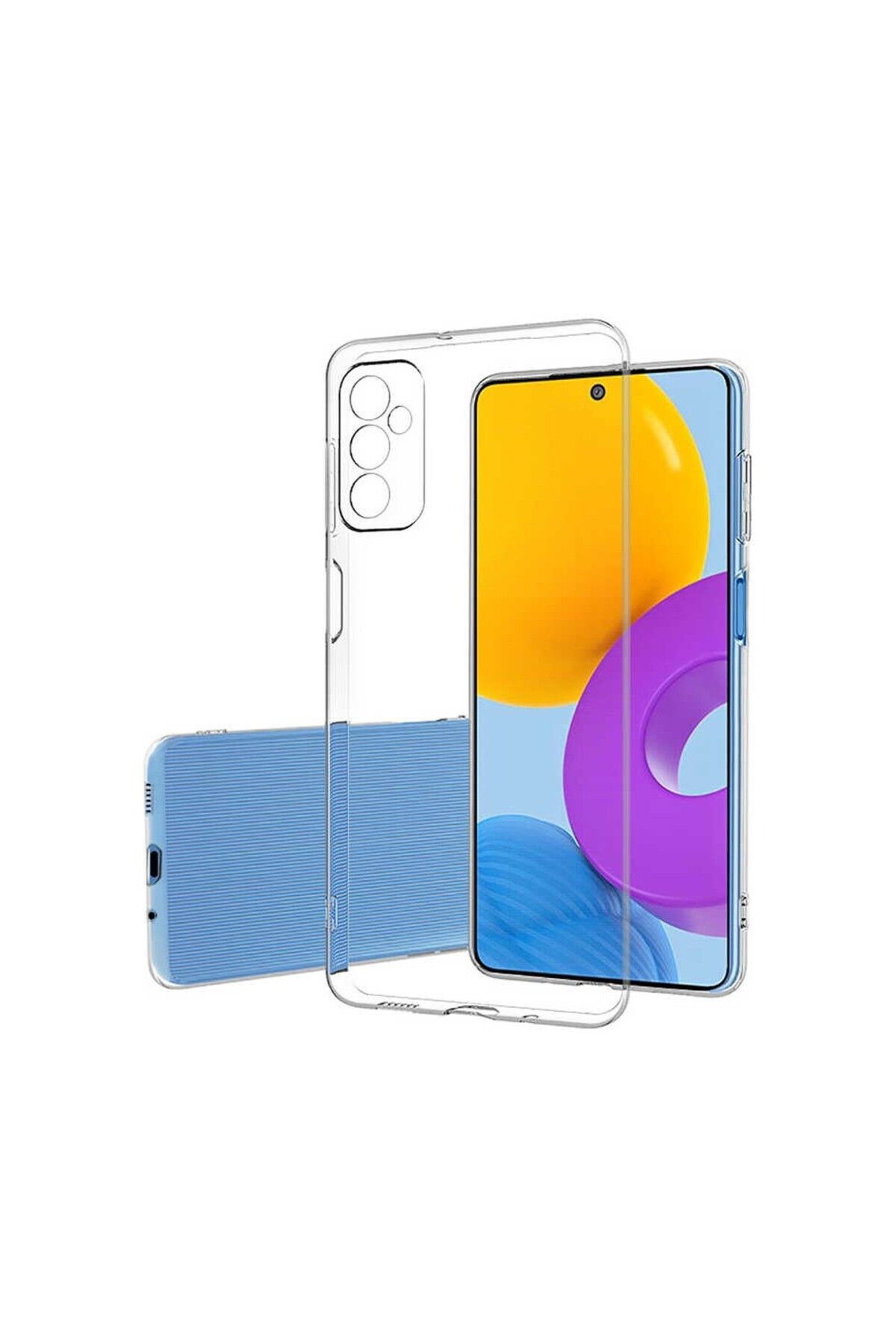 Di Aksesuar Şeffaf Lüx Kılıf Samsung Galaxy M23