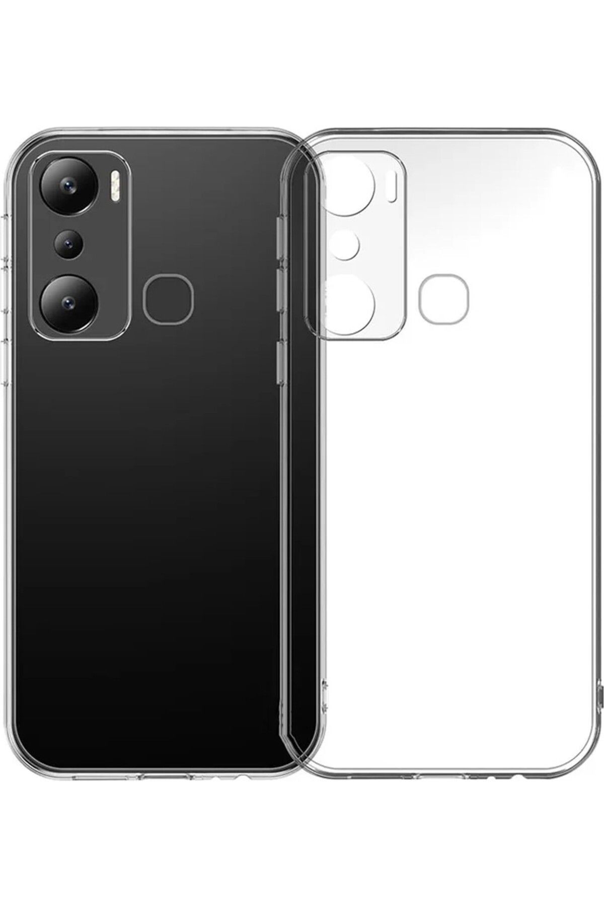 Di Aksesuar Şeffaf Lüx Kılıf İnfinix Hot 20i