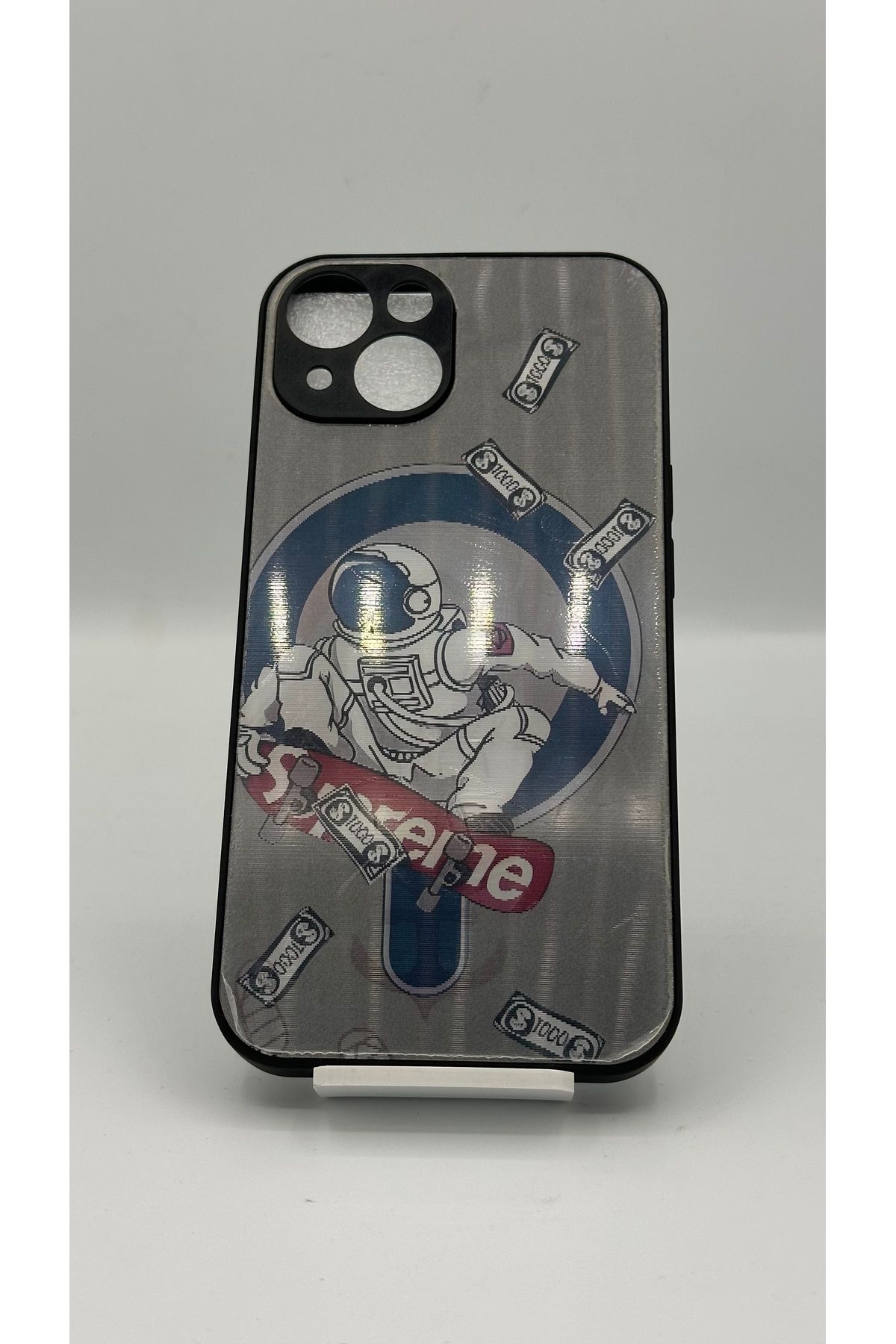 Genç 2 Teknoloji iPhone 13 DEĞİŞKEN DESENLİ HOLOGRAMLI KILIF
