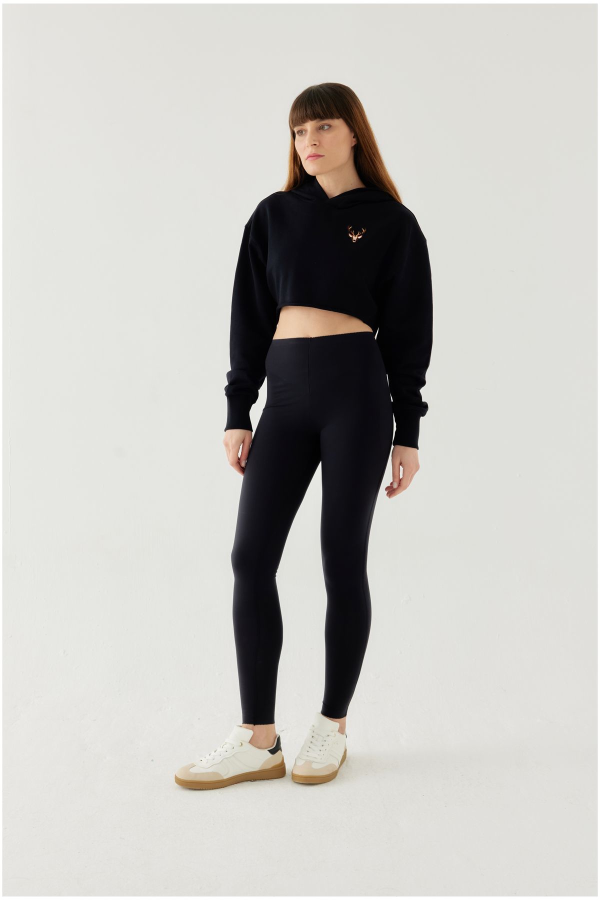 COLEA Kadın Crop Hoodie