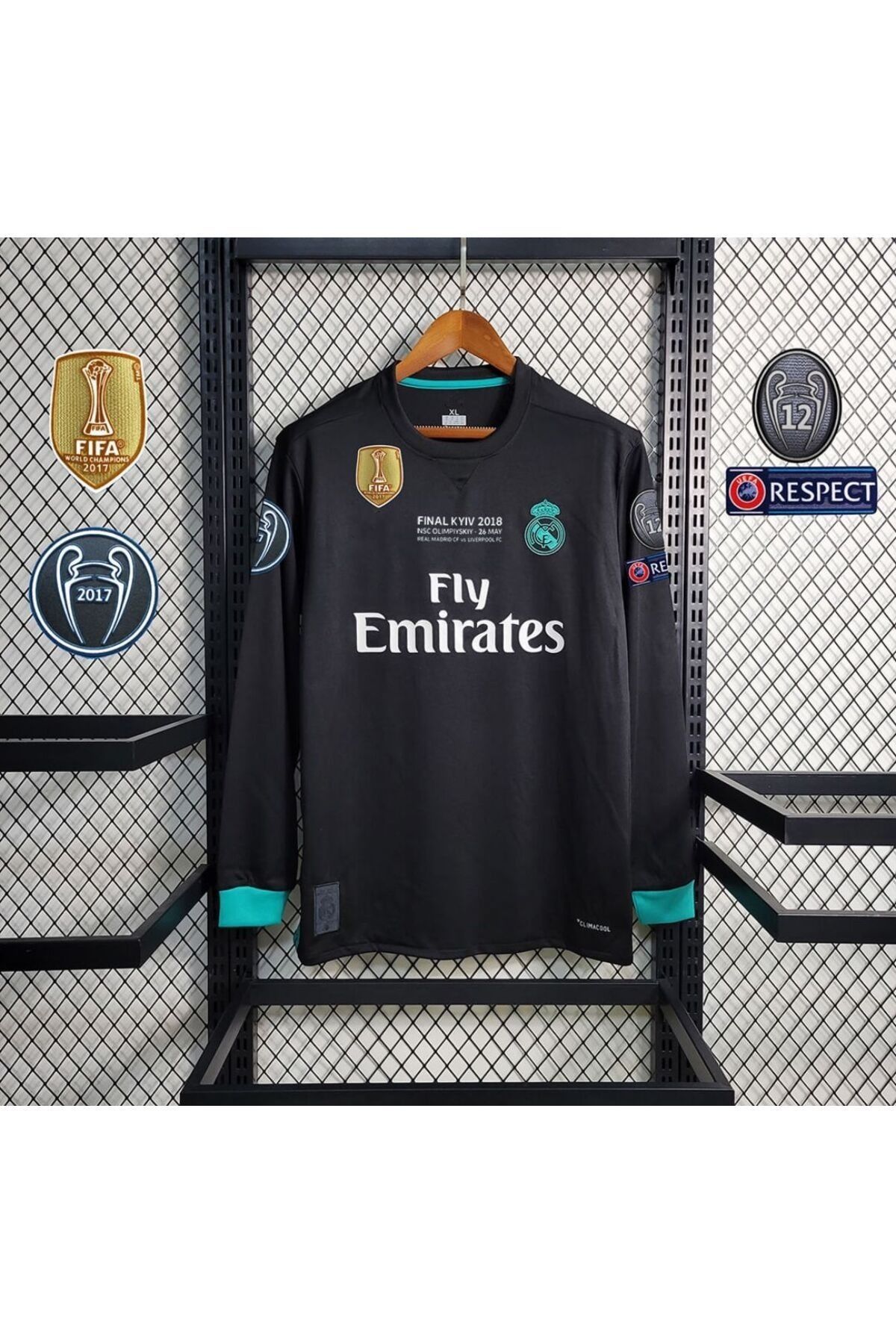 feriköy R. Madridd 2017-18 Kiev Şampiyonlar Ligi Finali Cristiano Ronaldo Forması..
