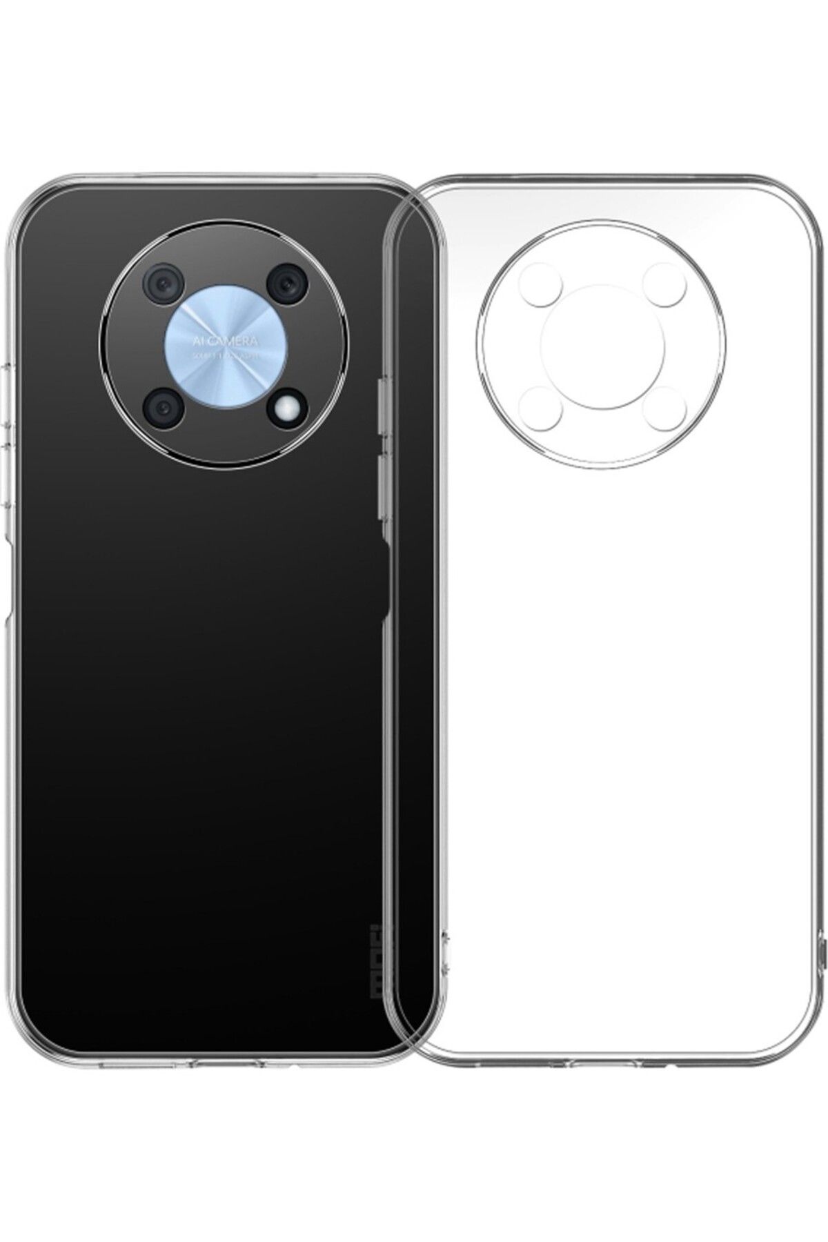 Di Aksesuar Şeffaf Lüx Kılıf Huawei Nova Y90
