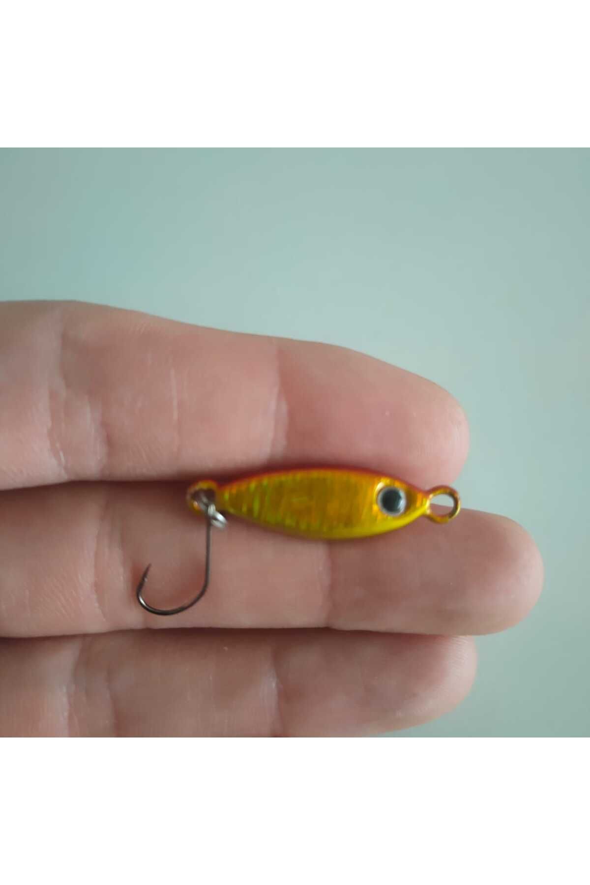Bozok balıkçılık MİKRO JİG , İSTAVRIT , CİNEKOP, CUPRA, LEVREK, PERCH VS... BALIKLAR İÇİN ( 3,4 CM 5GRAM)