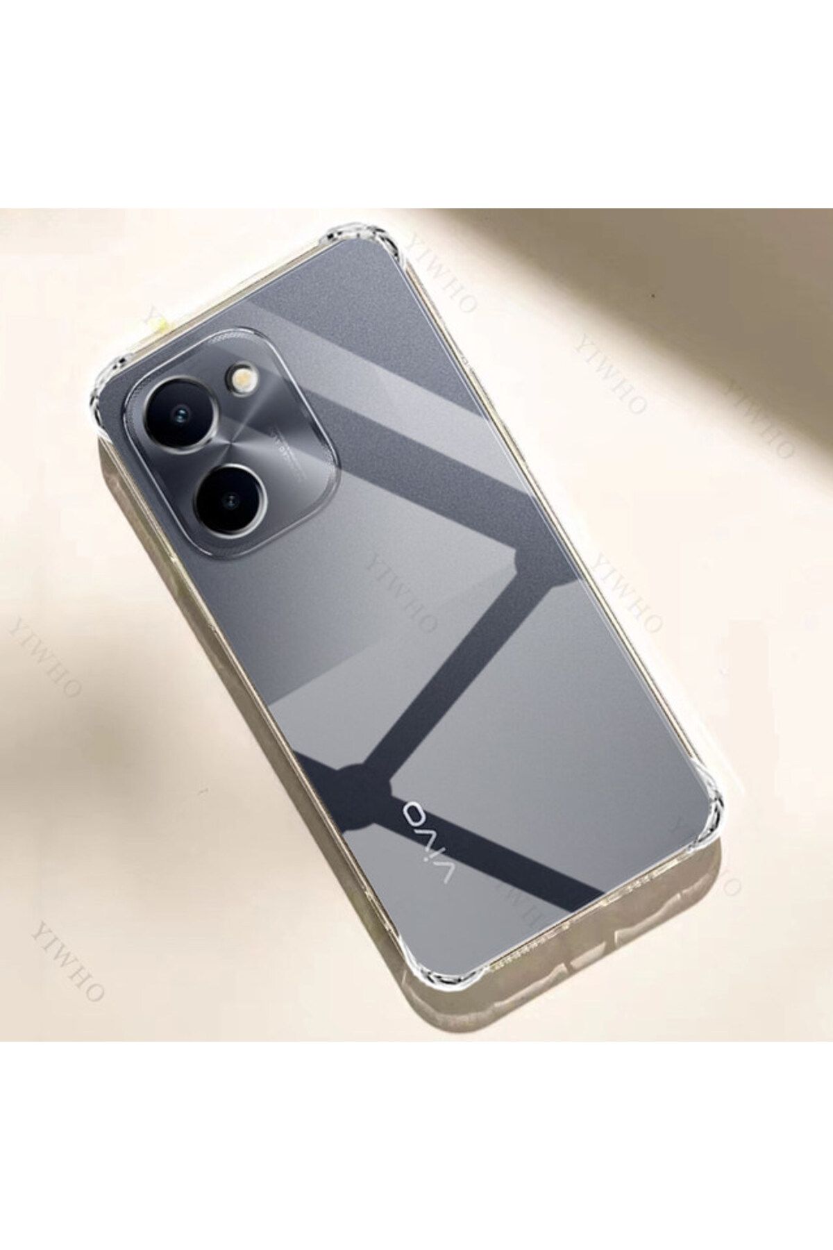Di Aksesuar Şeffaf Lüx Kılıf Vivo Y100/V30 Lite