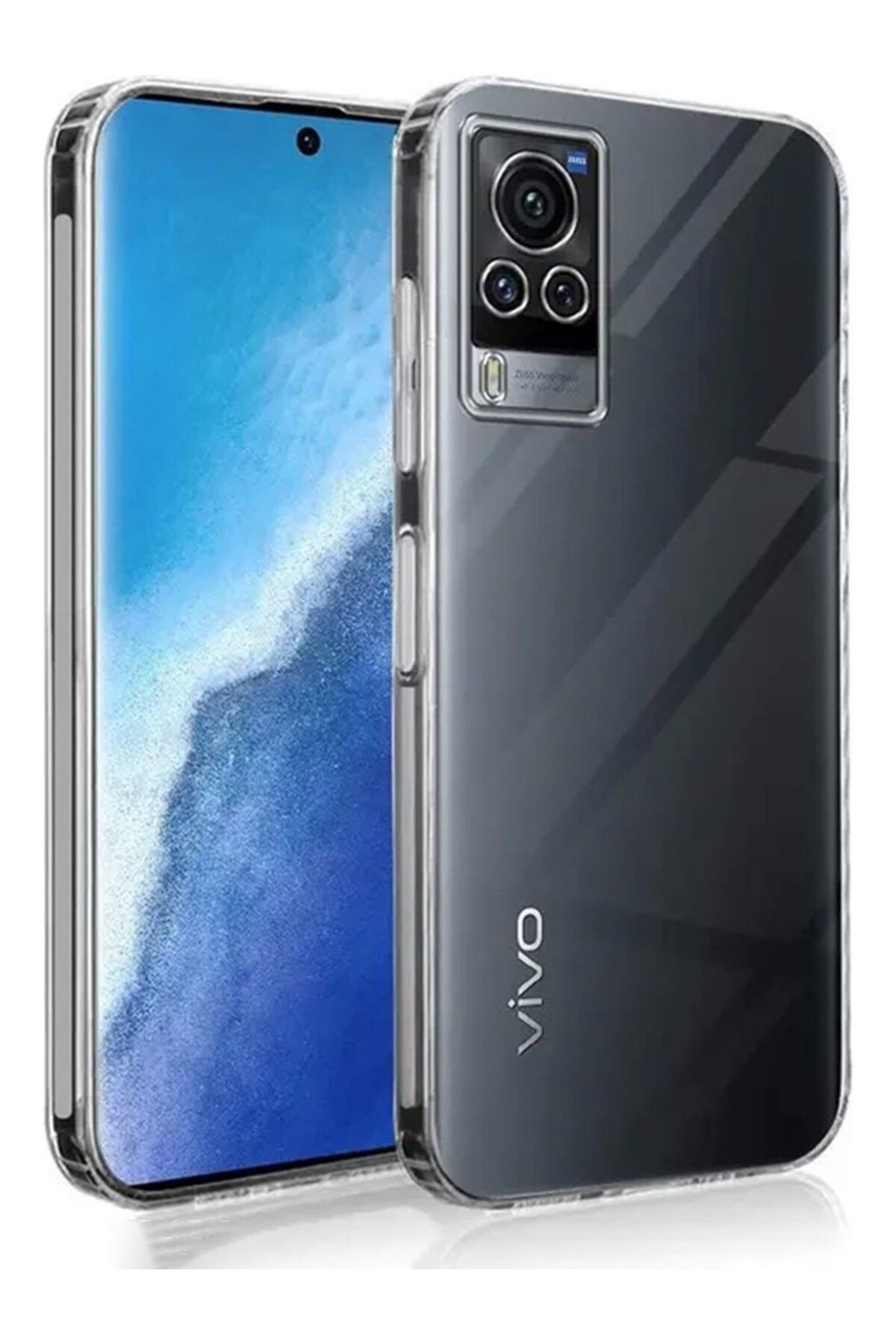 Di Aksesuar Şeffaf Lüx Kılıf Vivo V30/V30 Pro