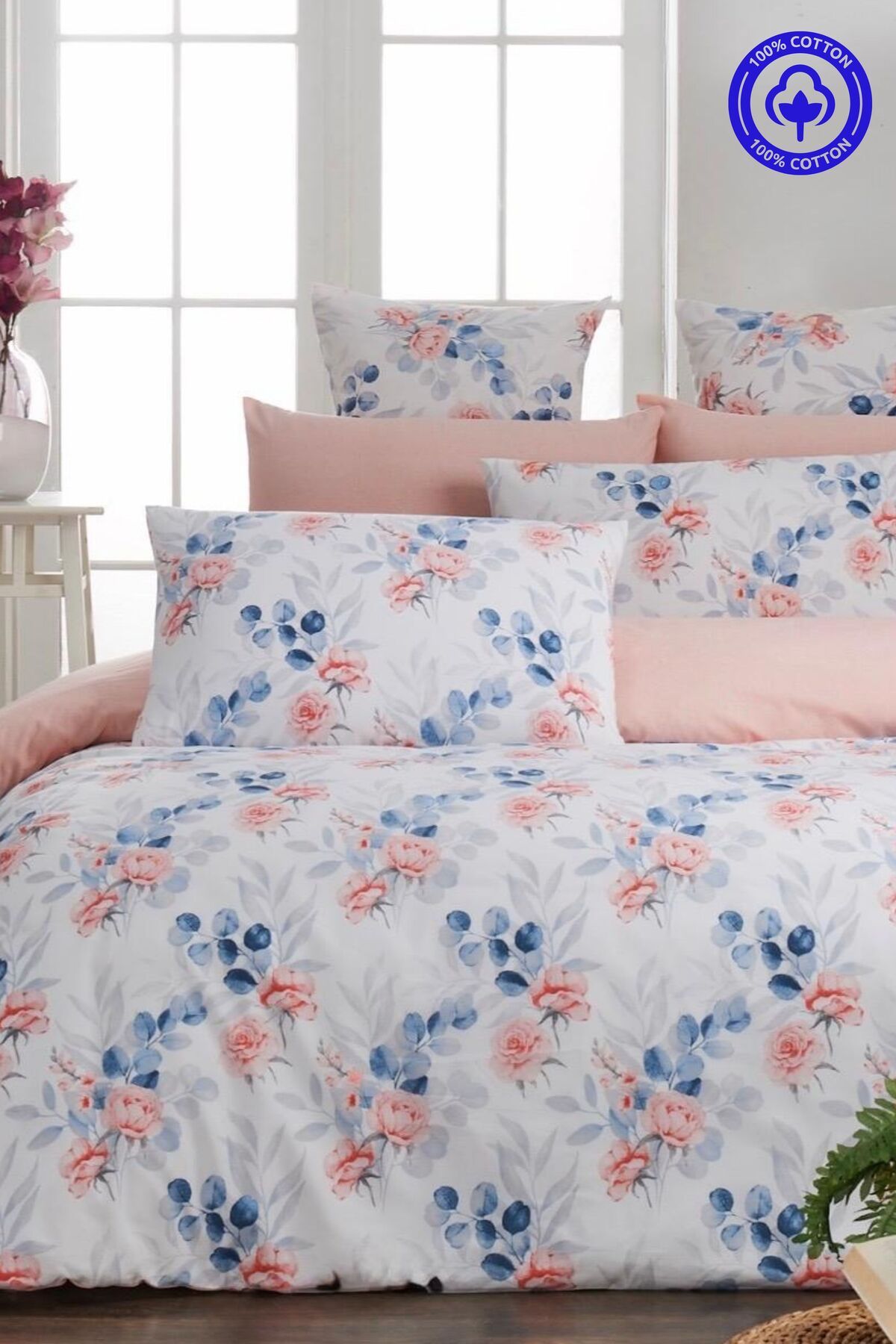 Sheri Home 3D Bahar Tek Kişilik 1 Adet Nevresim (YORGAN KILIFI)160 Cm X 220 CmFlowersbejmalzeme: %100 Pamuk.