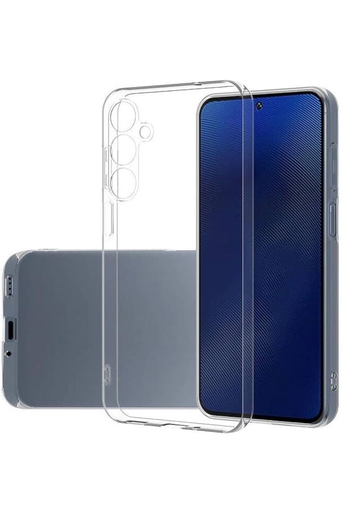 Di Aksesuar Şeffaf Lüx Kılıf Samsung Galaxy S24FE