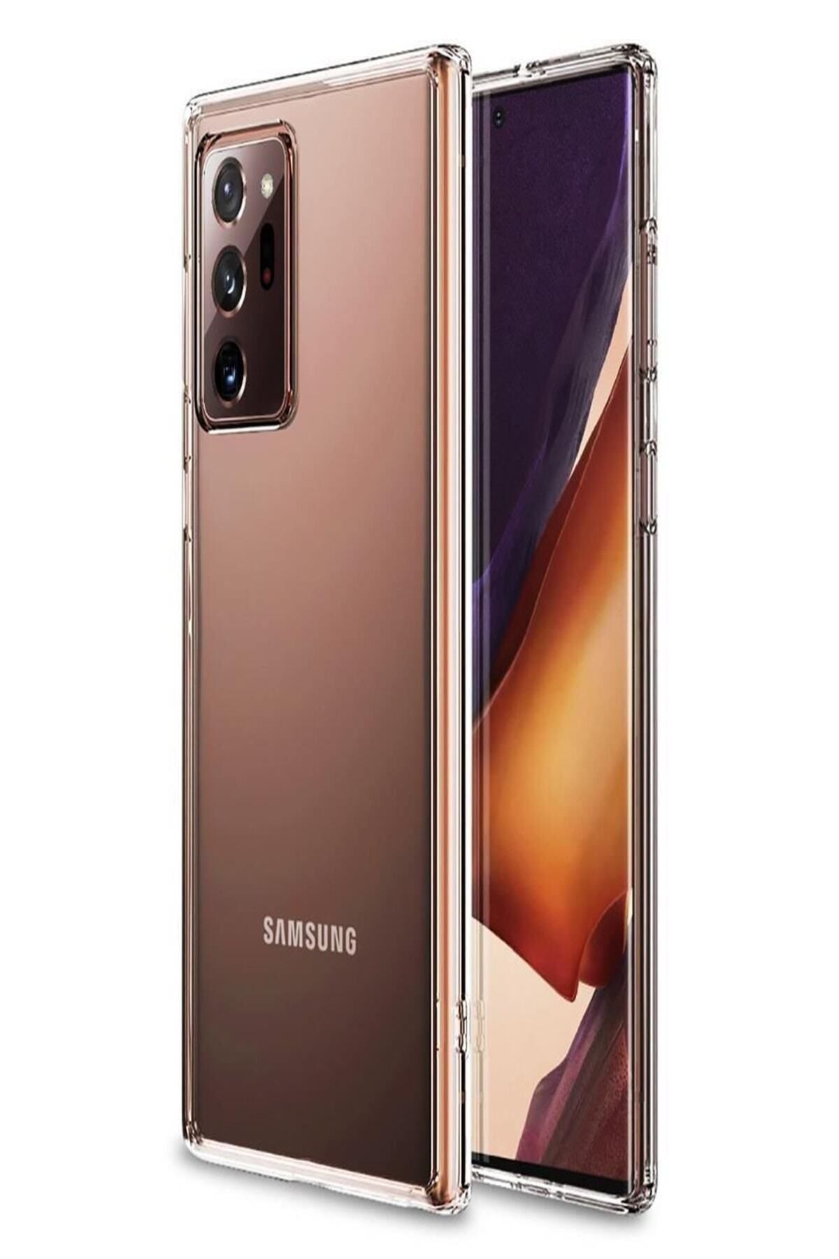 Di Aksesuar Şeffaf Lüx Kılıf Samsung Note 20
