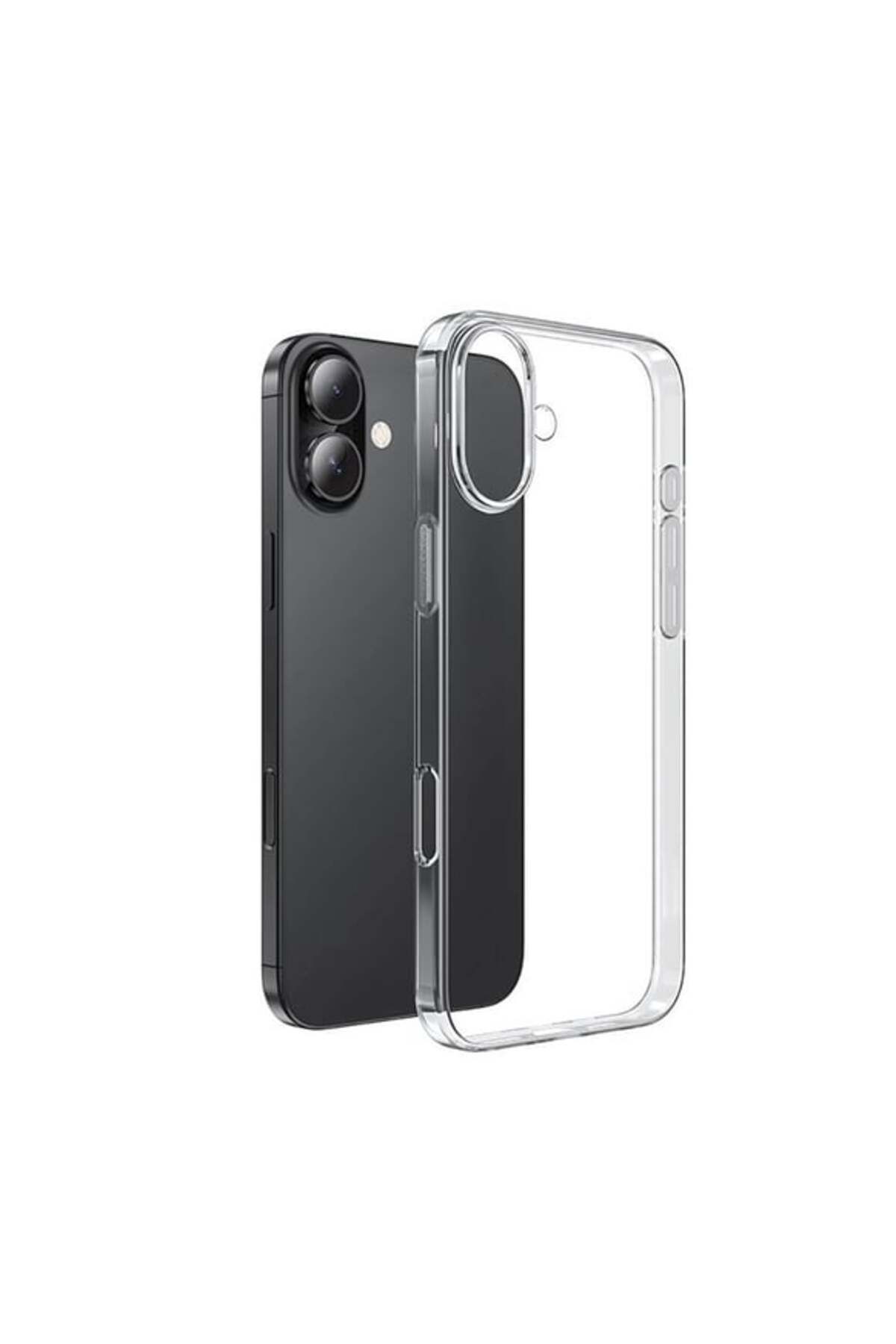 Di Aksesuar Şeffaf Lüx Kılıf iPhone 16