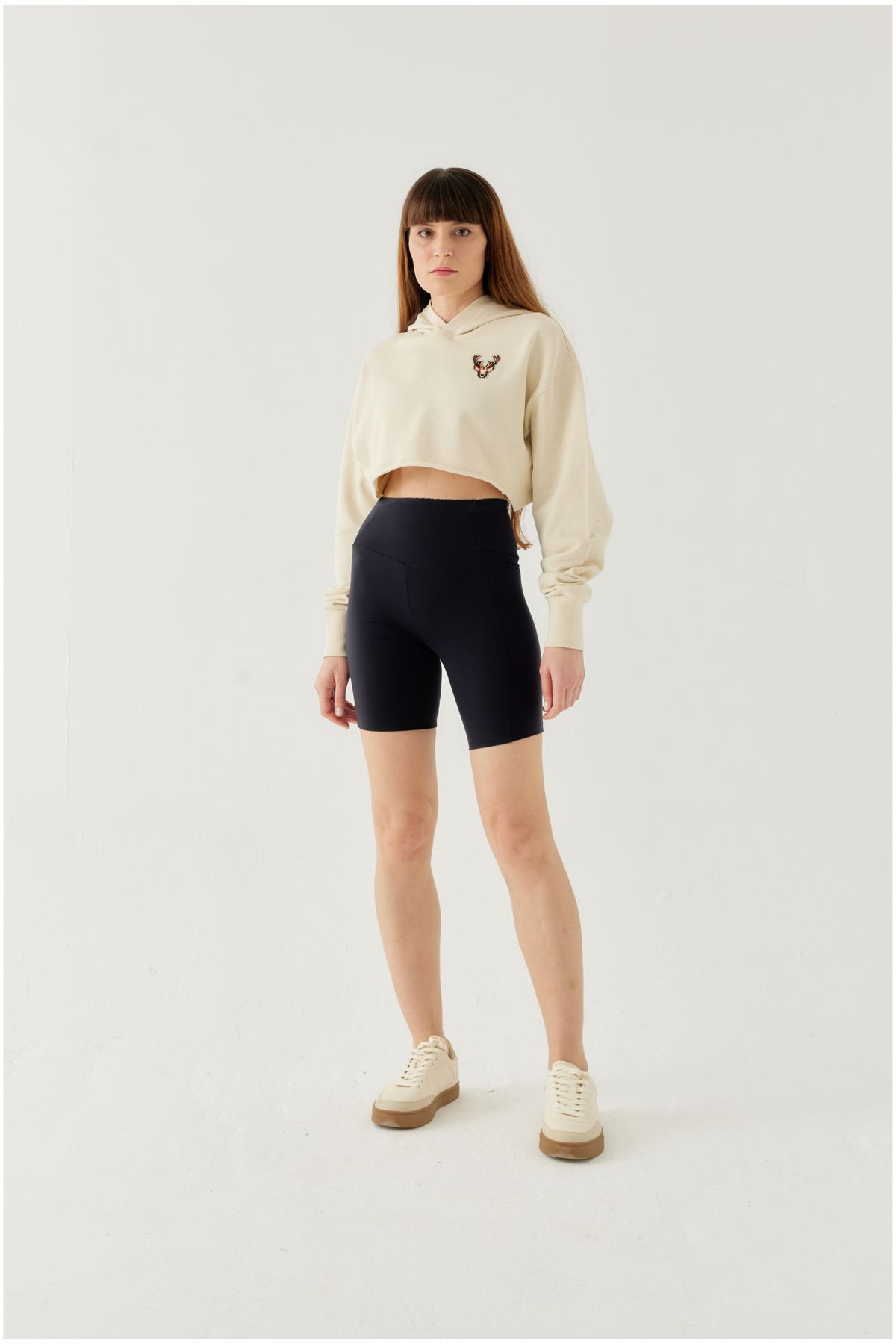COLEA Kadın Crop Hoodie