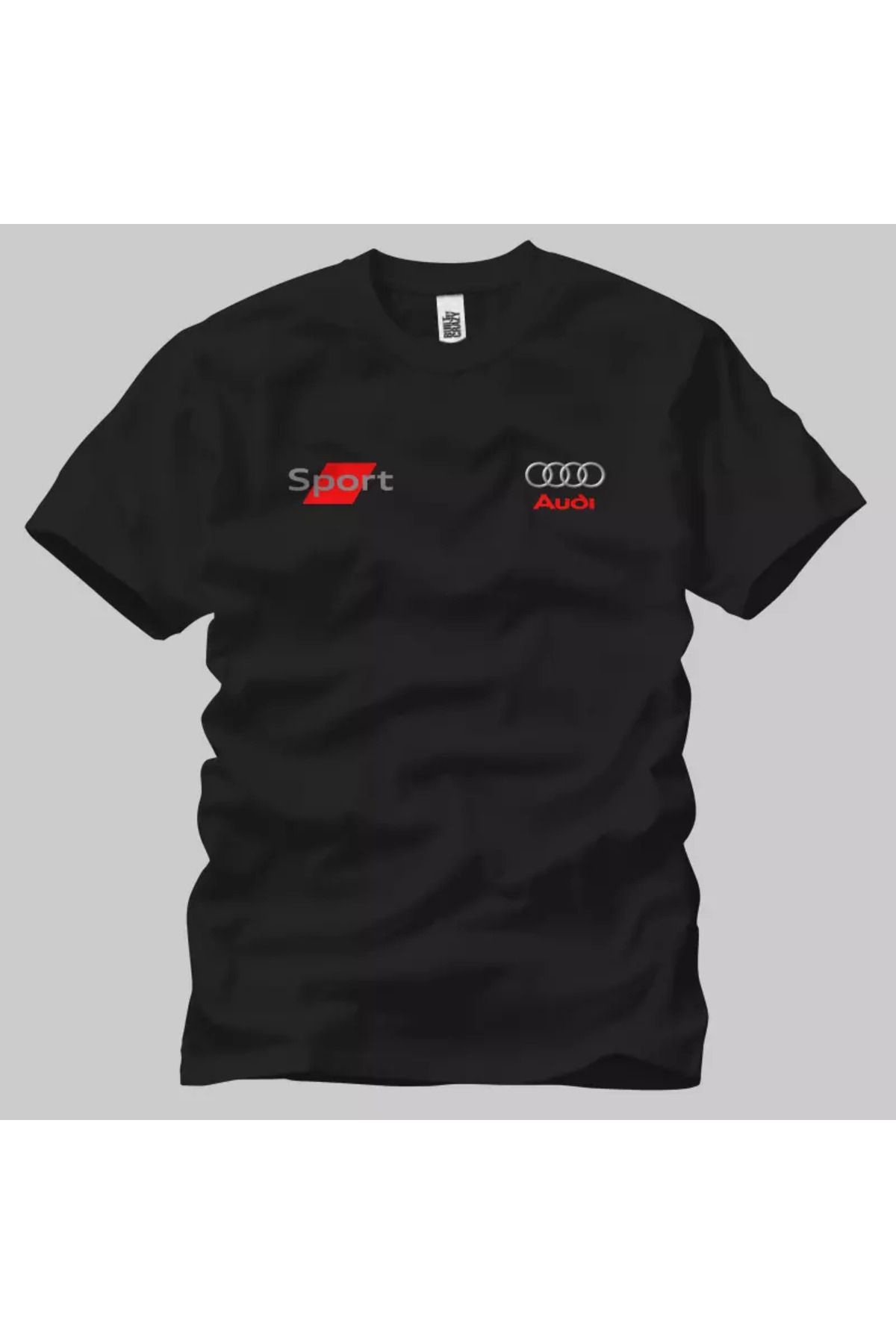 Built By Crazy Audi Sport Logo Unisex Tişört