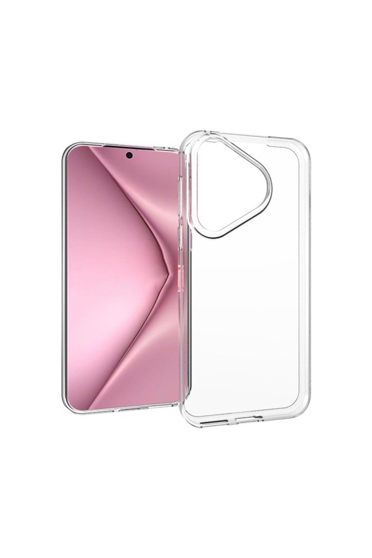 Di Aksesuar Şeffaf Lüx Kılıf Huawei Pura 70 Pro