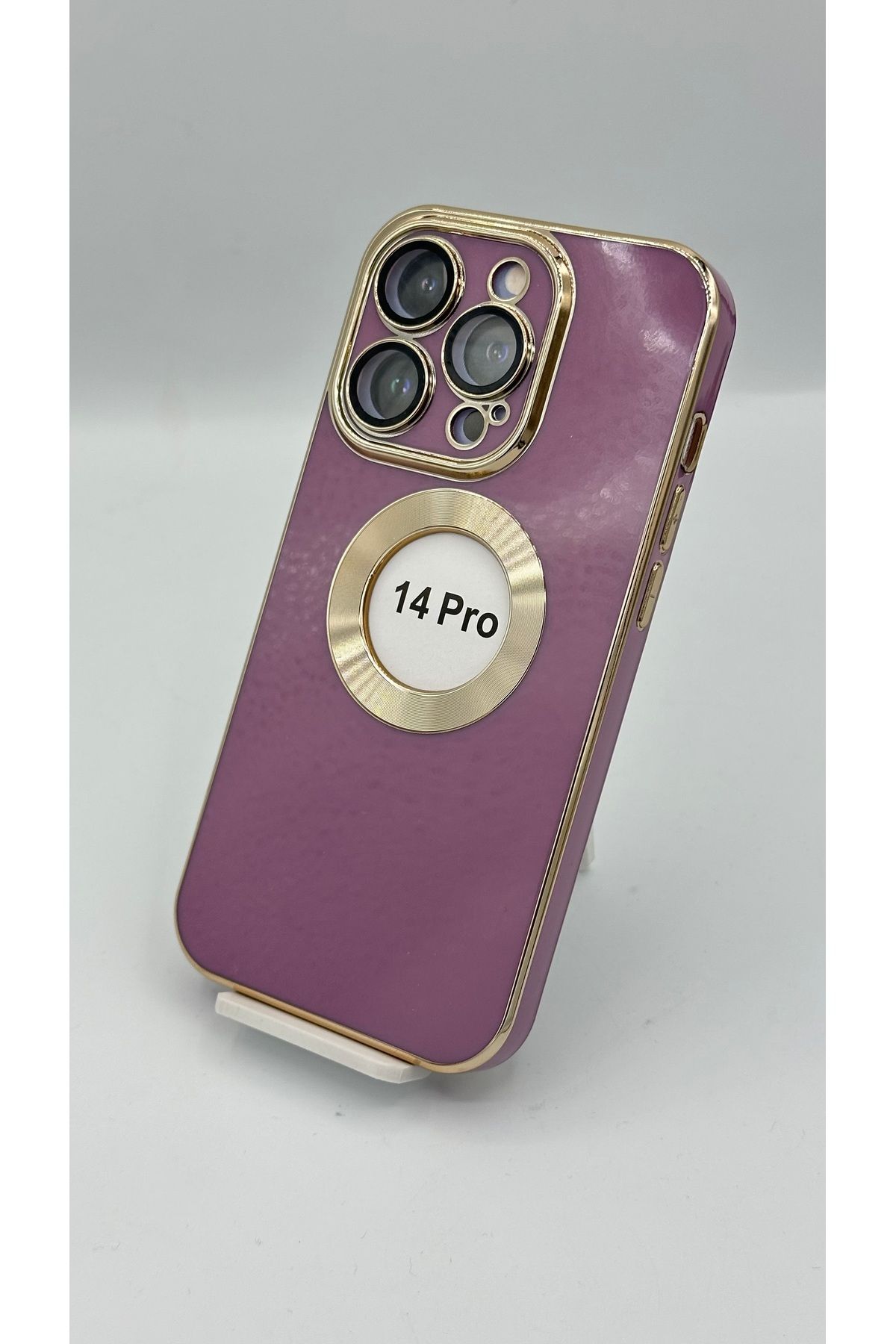 Genç 2 Teknoloji iPhone 14 PRO LENS KORUMALI RENKLİ SİLİKON KILIF