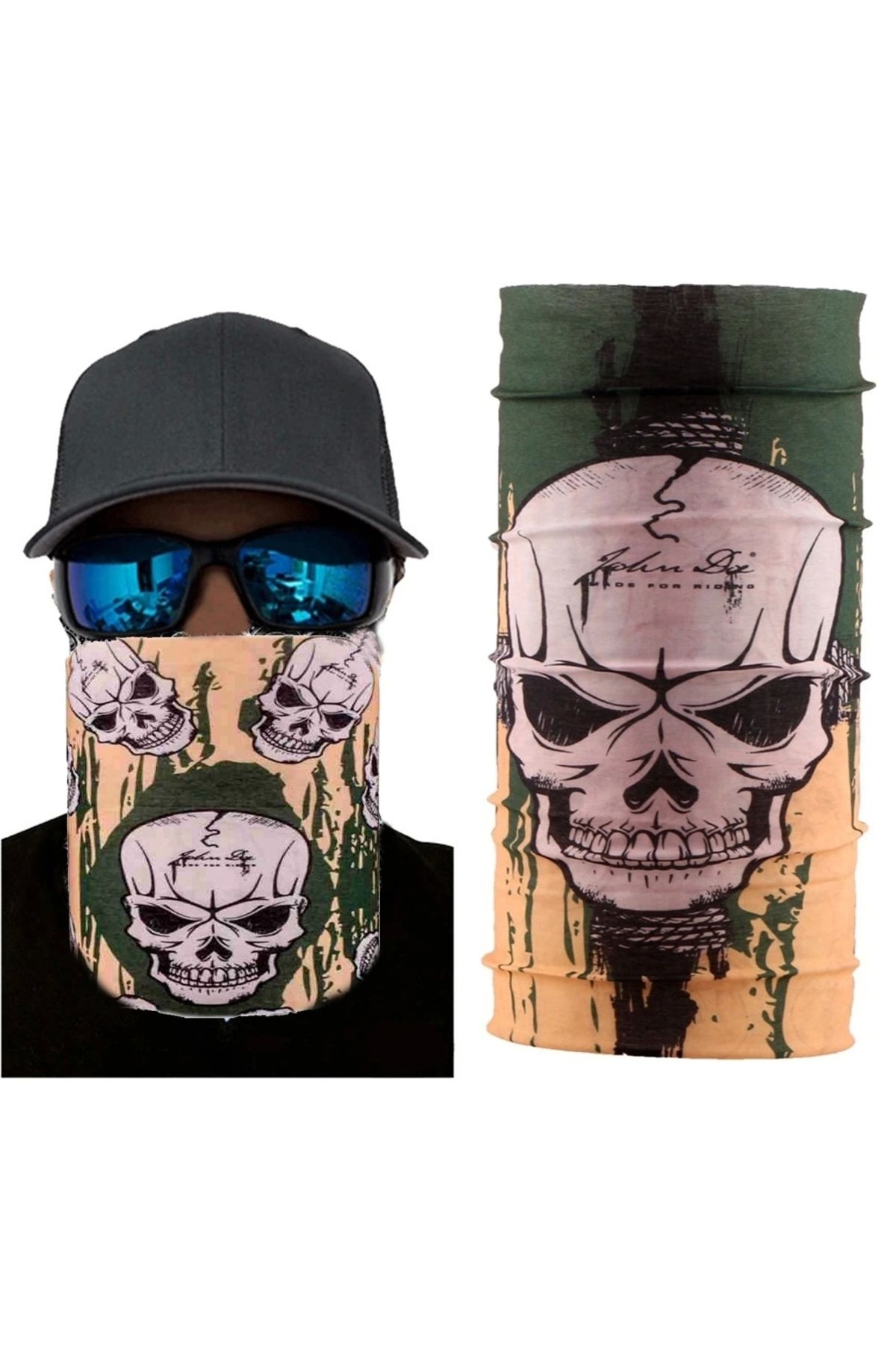 STOREMAX Motorcu Boyunluk Baf Buff Bandana 25x48 cm Model 5 (5047)
