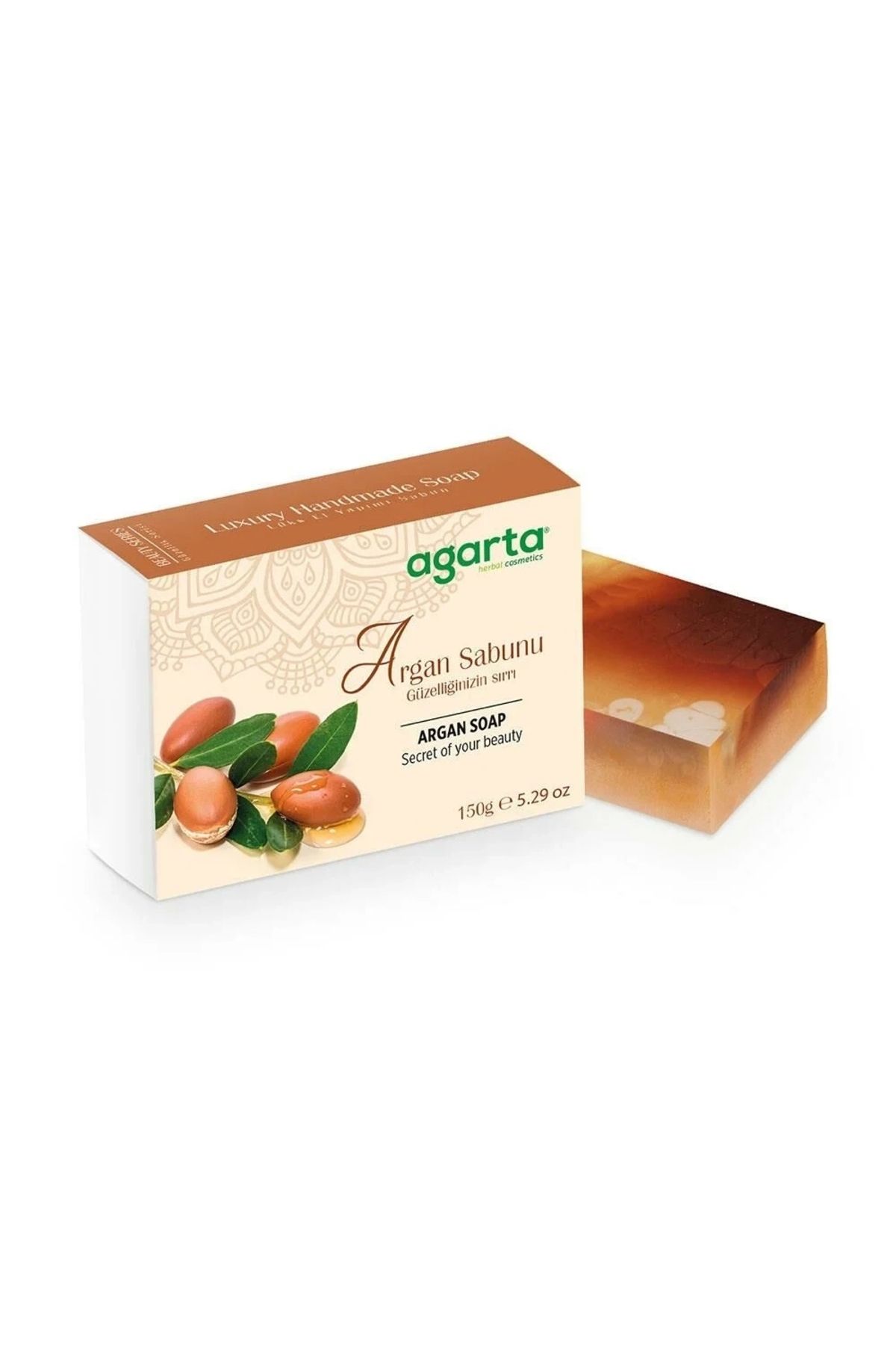 FTT SHOPPING MARKET Agarta El Yapımı Güzellik Sabunu 150 Gr Argan