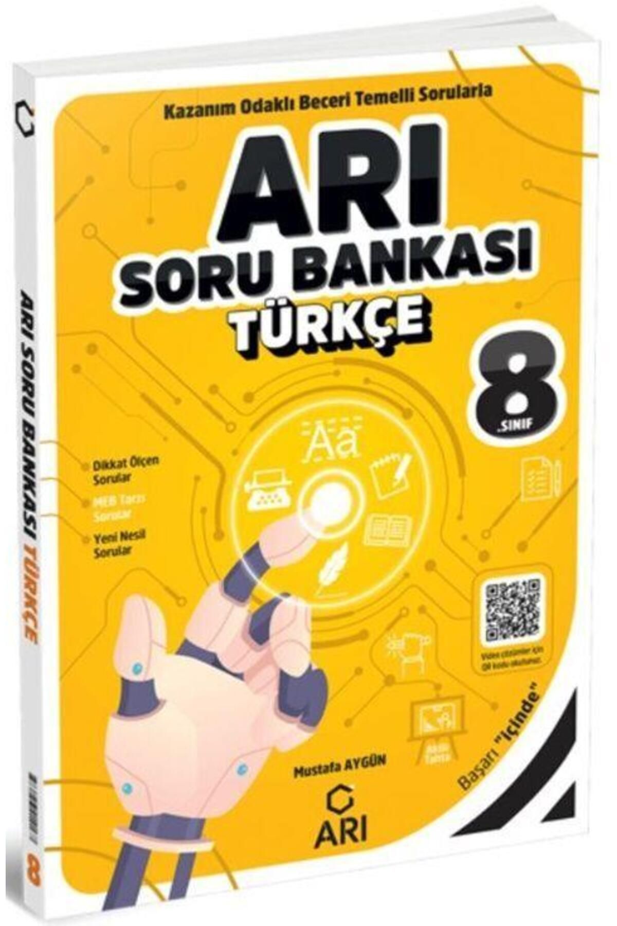 Ankara Kitap Merkezi 8. Sınıf Türkçe Soru Bankası Arı Yayıncılık