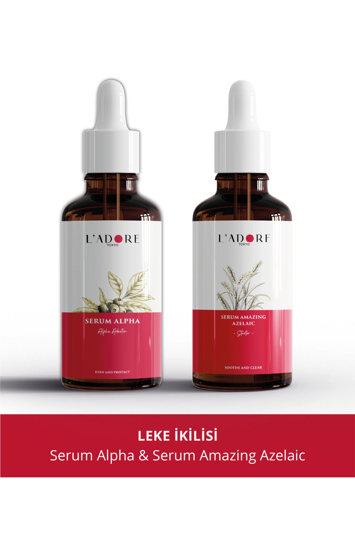 Ladore Tokyo Leke İkilisi: Amazing Azelaik+Alfa Arbutin