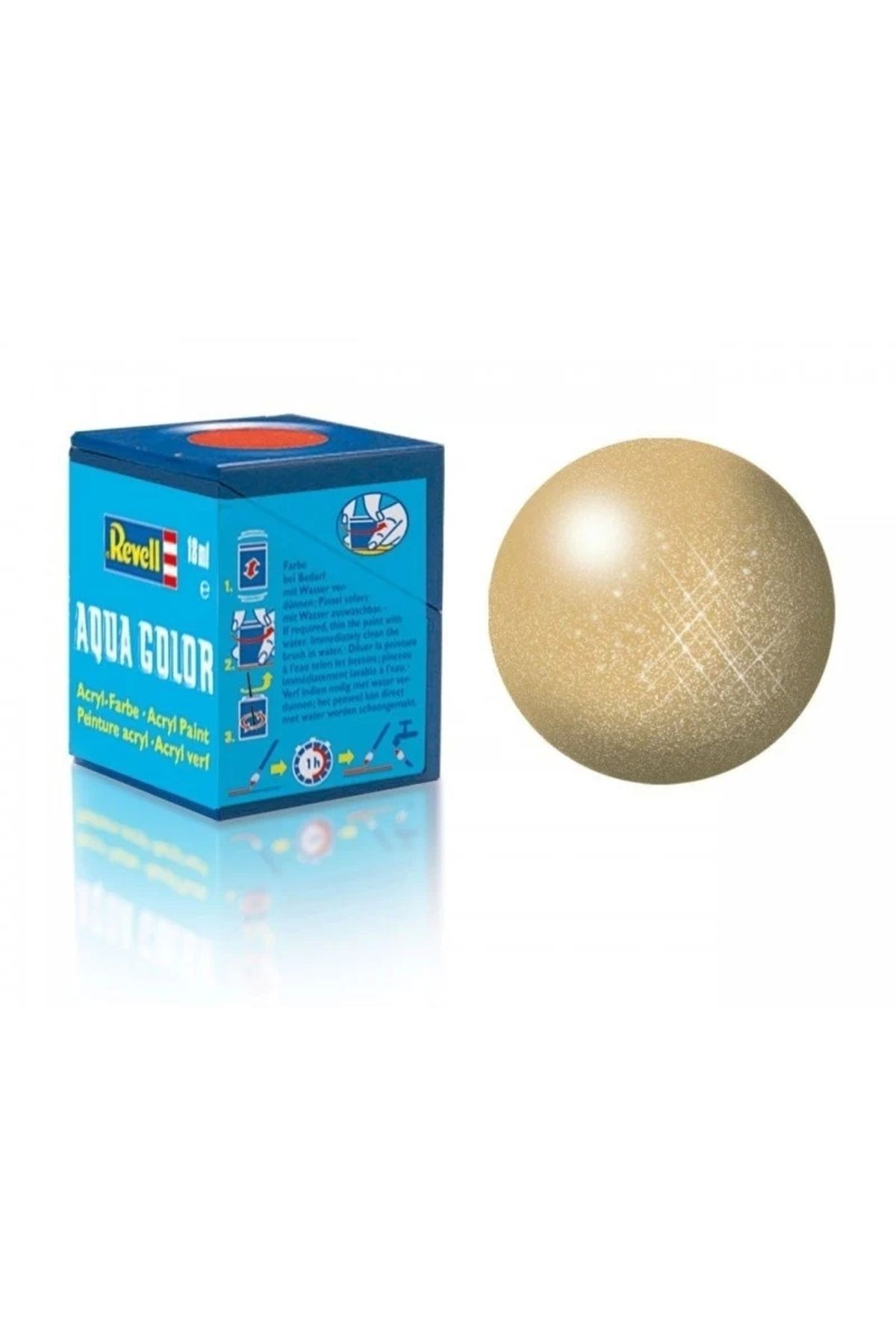 FTT SHOPPING MARKET NessiWorld Revell 94 - Aqua Color Gold - Metallic Boya- 18 ml