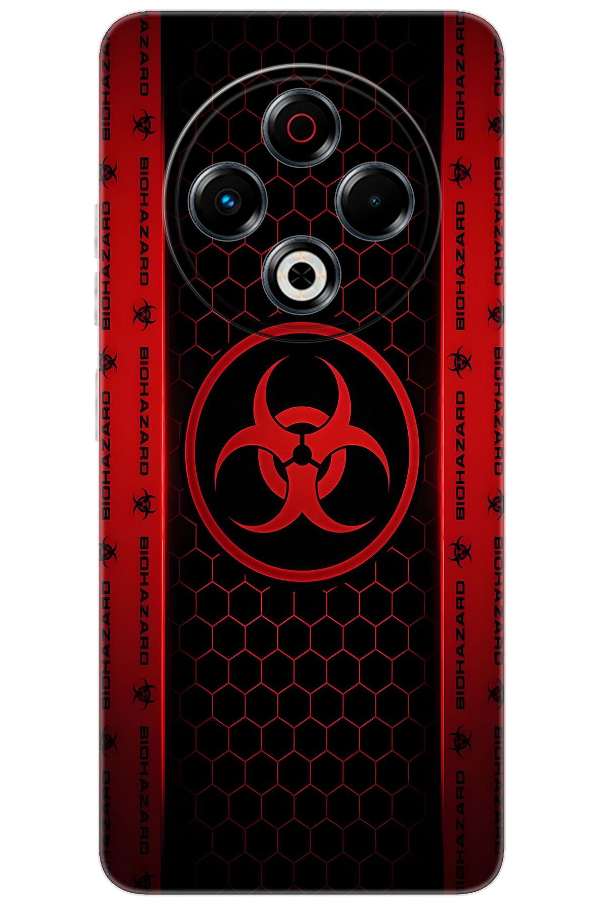 TECNO Spark 30 (KL6) Uyumlu Kılıf Desen Baskılı Silikon Biohazard STK:754 CP-O98AKBi