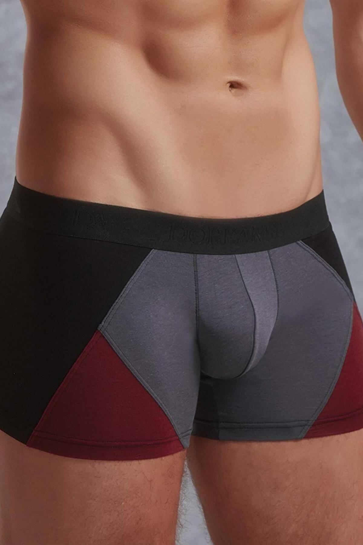 inkasole Erkek Modal Antrasit Astarlı Torbalı Normal Paça Boxer 1787