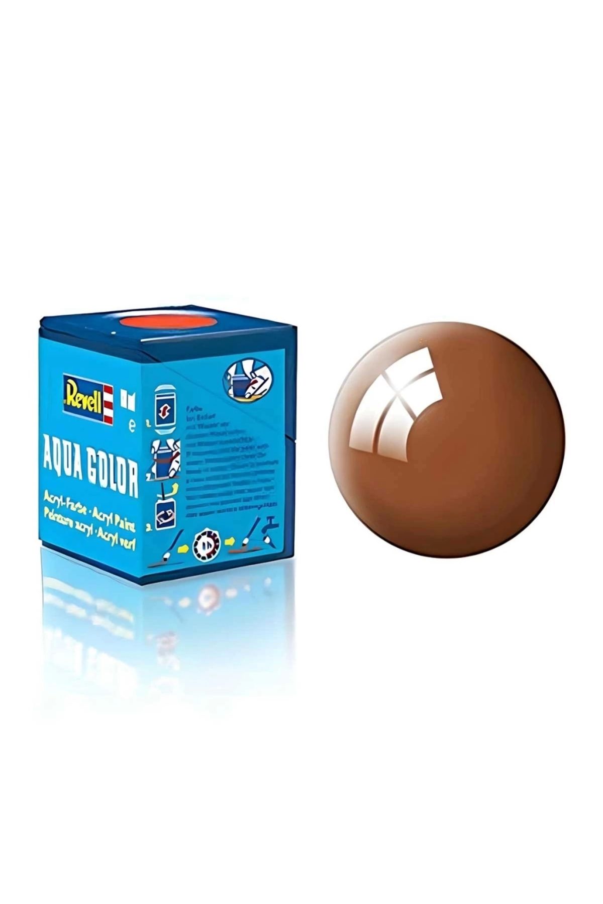 FTT SHOPPING MARKET NessiWorld Revell 80 -Aqua Color Mud Brown - Gloss Boya- 18 ml