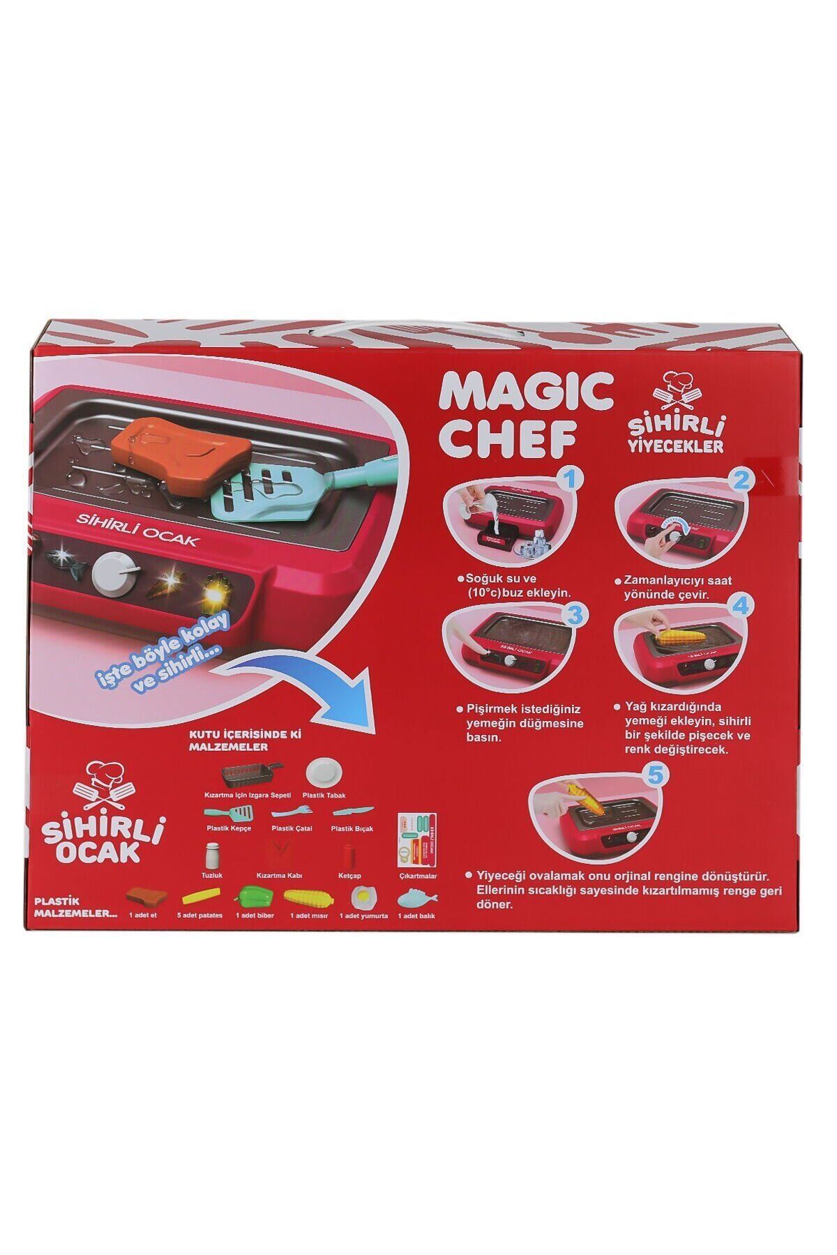 estevia 2A550 Magic Chef Barbekü Ocak Seti - Yeni!!!