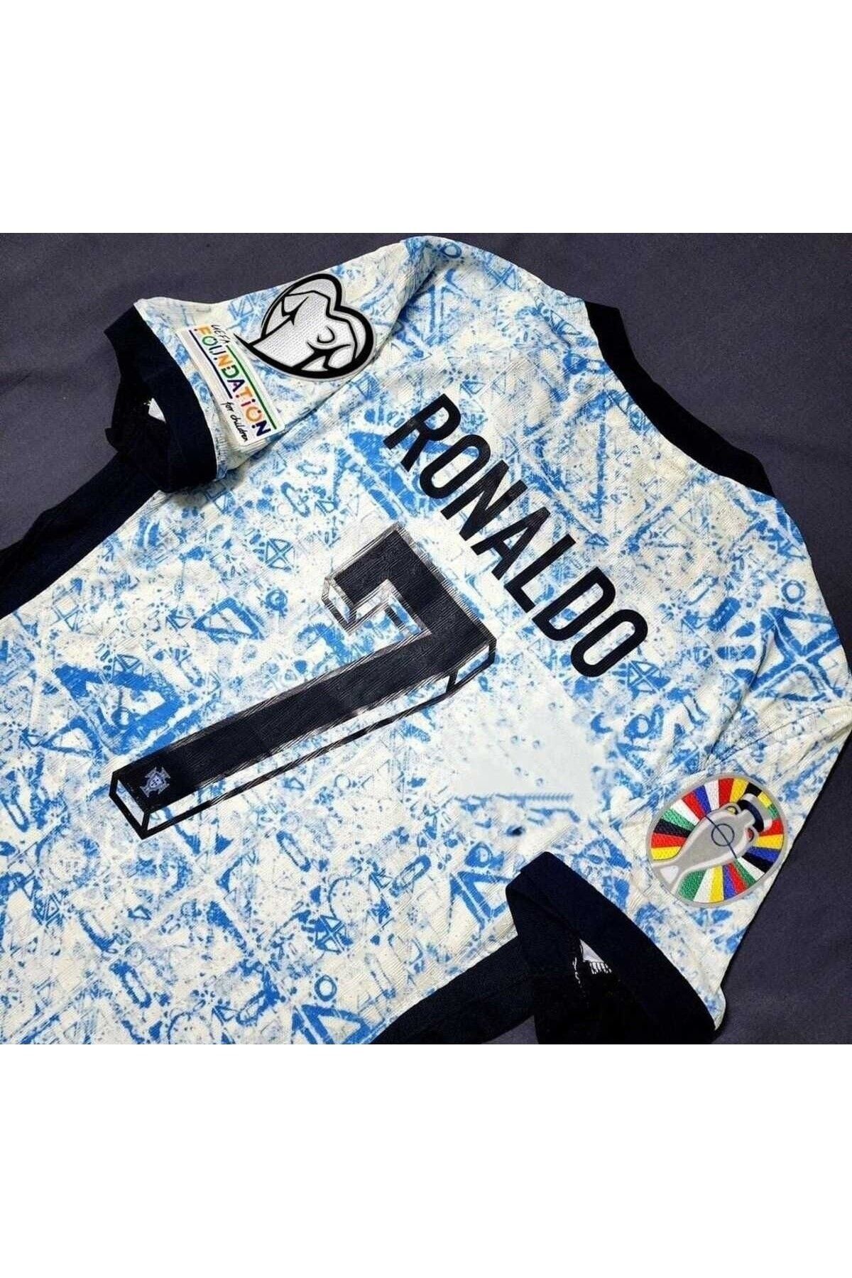 feriköy Portekiz 2024/25 Yeni Sezon Cristiano Ronaldo Deplasman Formasıı.