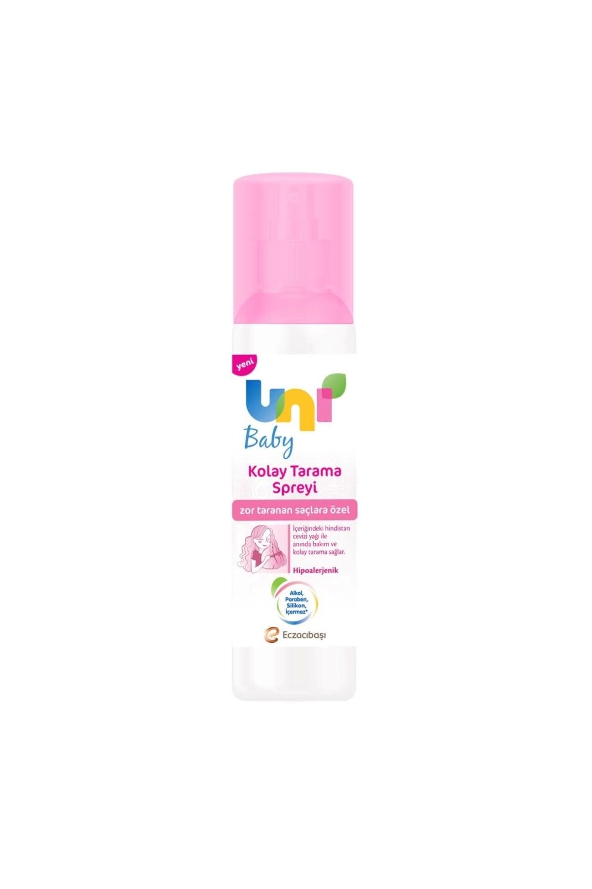 FTT SHOPPING MARKET Uni Baby Kolay Saç Tarama Spreyi 200 ml