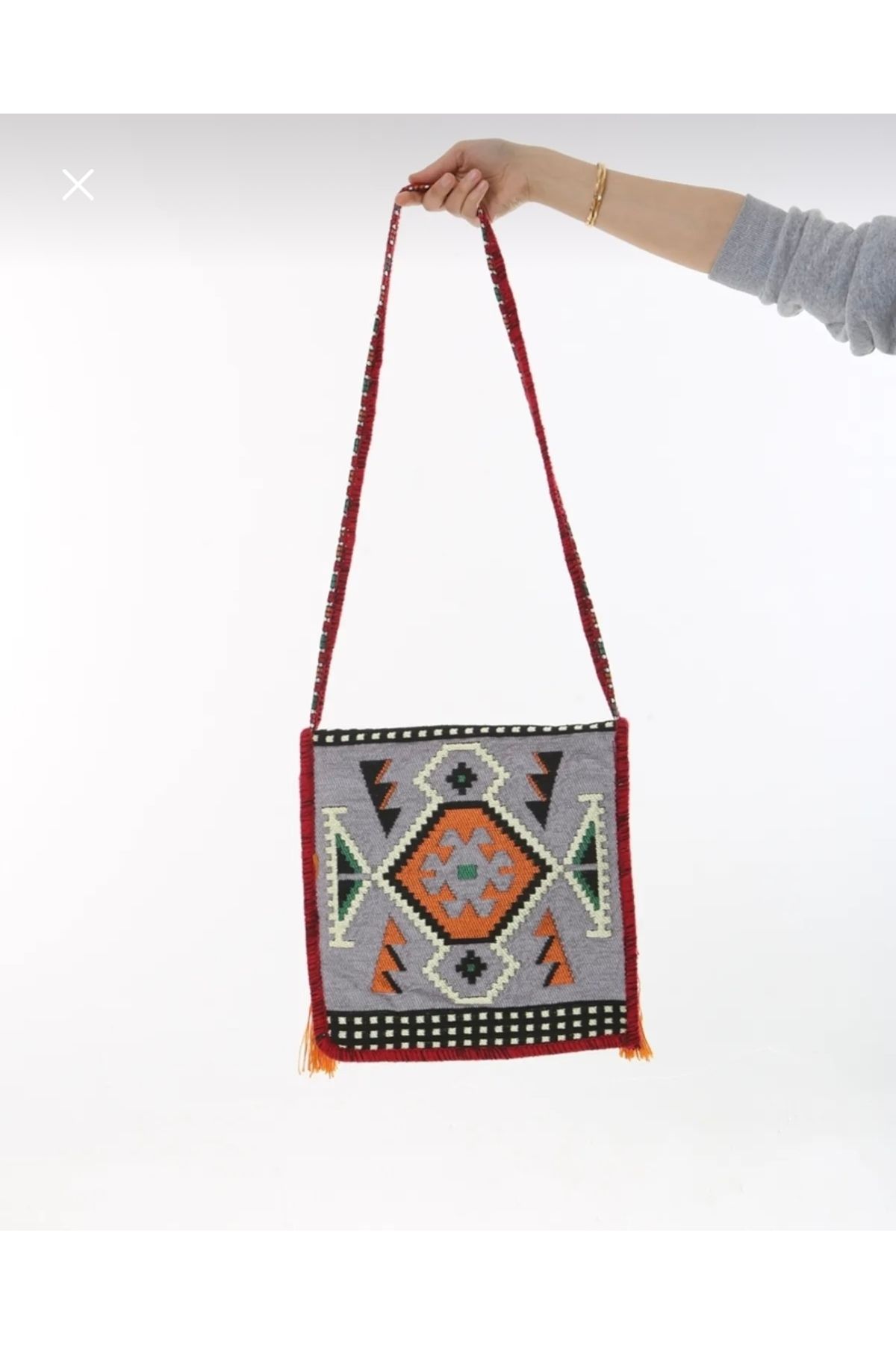 mdhomecarpet Kilim El Yapımı Heybe Çanta Şark Köşesi Duvar Süsü Kadın Çanta