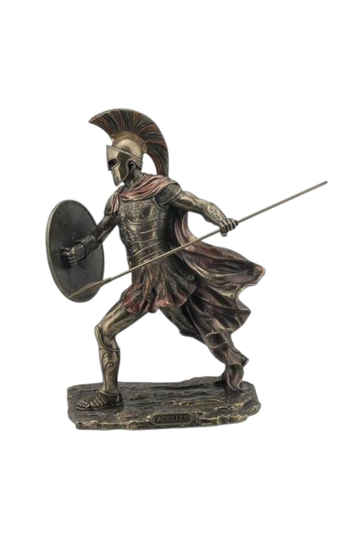 AYDINARTSHOP Veronese Achilles Heykeli – Bronz Truva Savaşçısı Mitolojik Figür