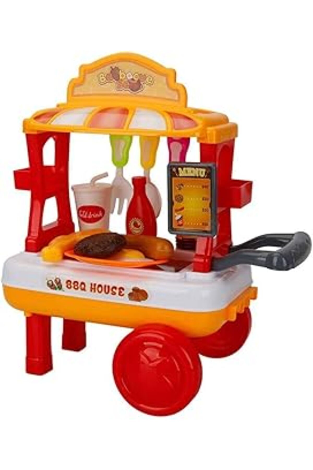 Mu Art Little Chef Barbekü Arabası Oyun Seti