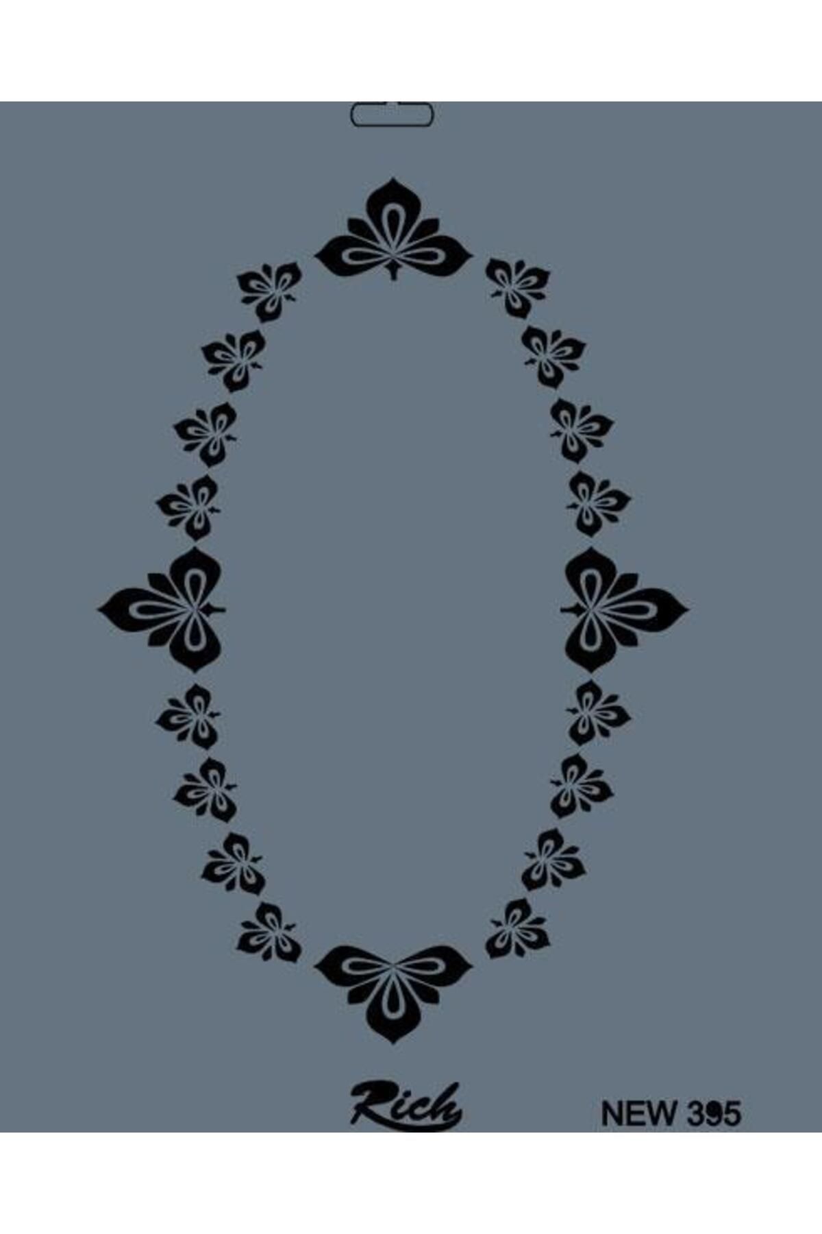 OEM Rich New Seri N-395 Stencil 35x25 cm