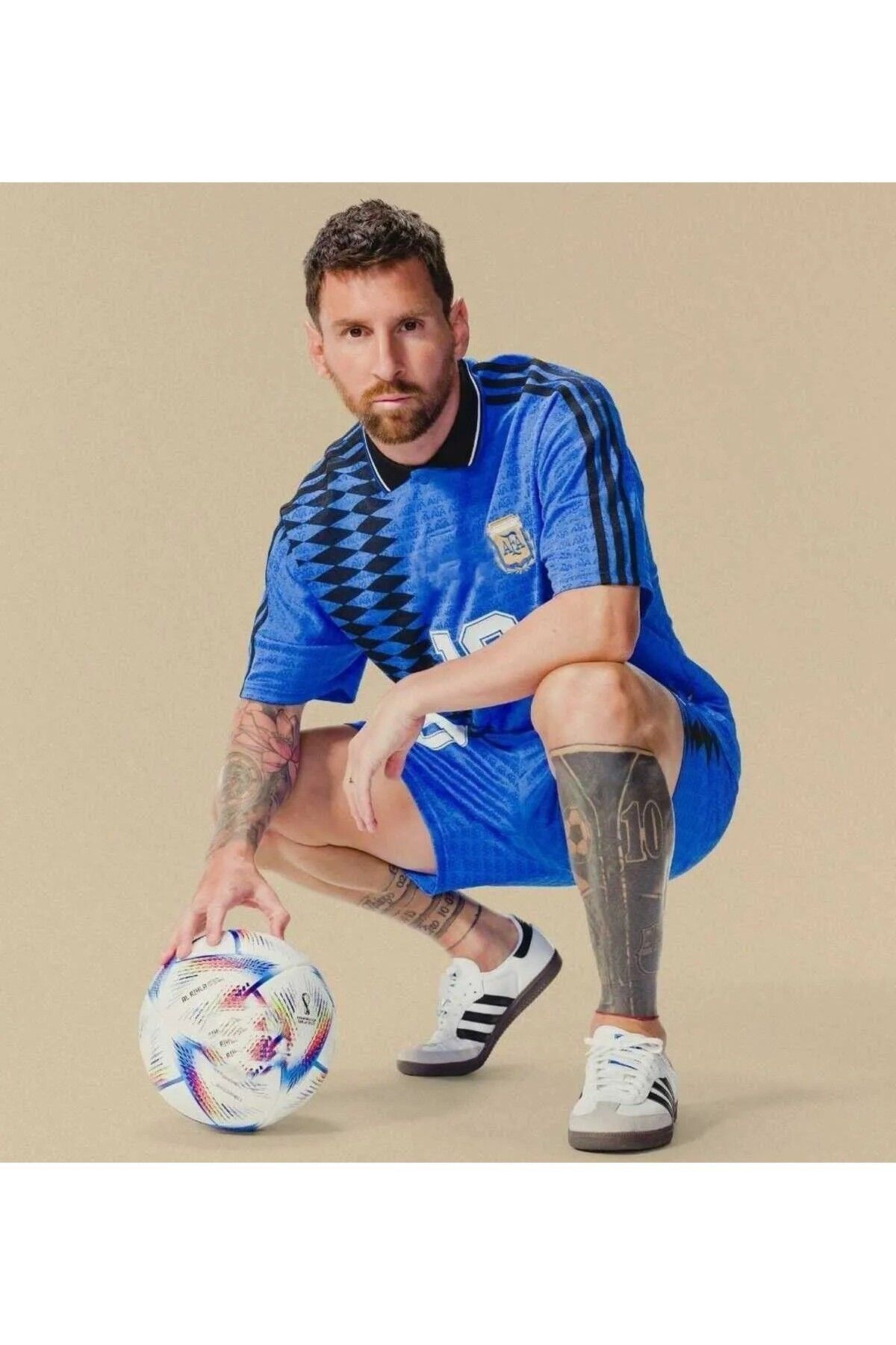 feriköy Arjantin 2023/24 Yeni Sezon Lionel Messi Ikonik Özel Nostalji Formasıı.