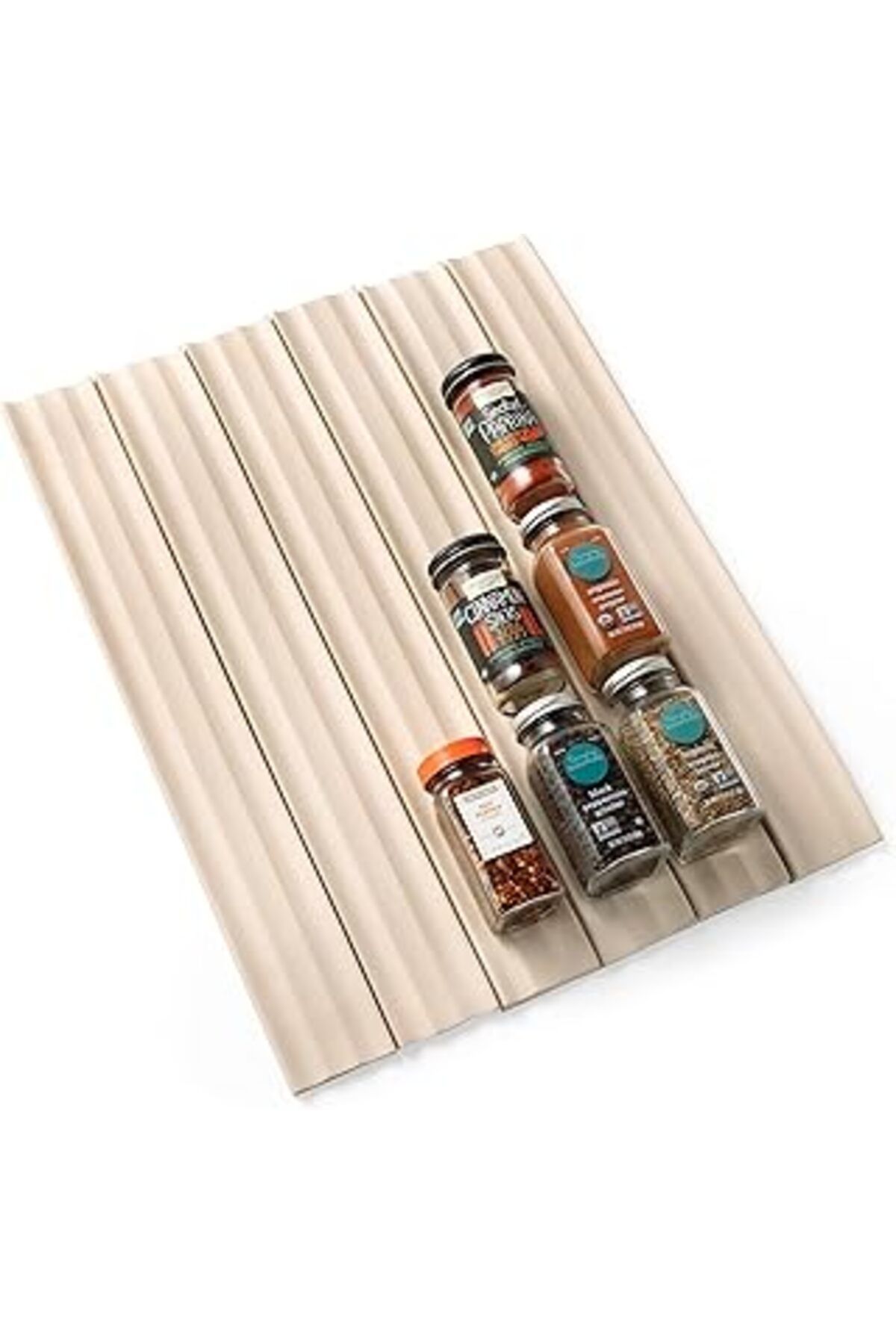 Mu Art Youcopia Spiceliner Baharat Çekmece Astarı, 3 M Rulo, Kumtaşı