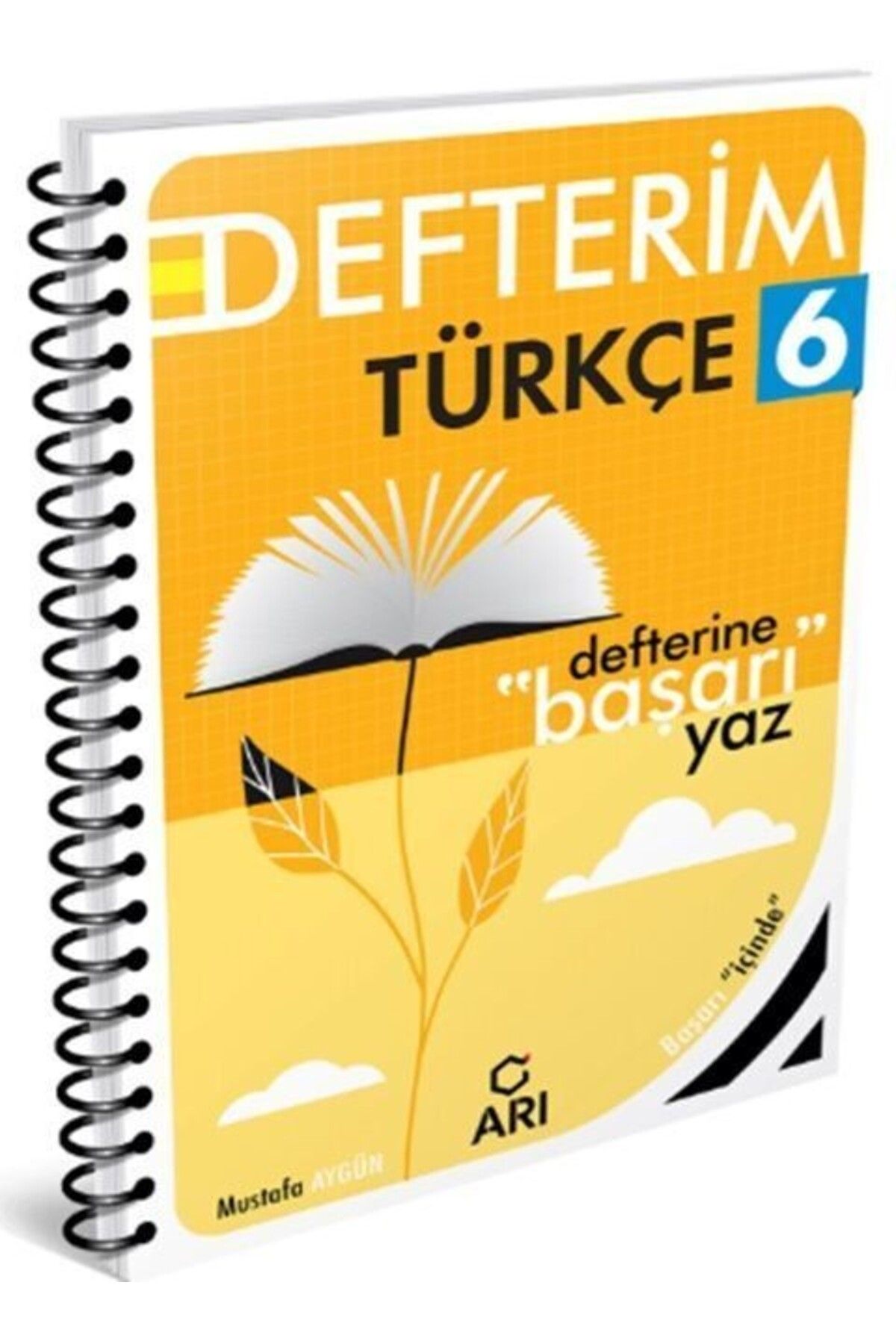 Ankara Kitap Merkezi 6. Sınıf Türkçemino Akıllı Türkçe Defteri Arı Yayıncılık