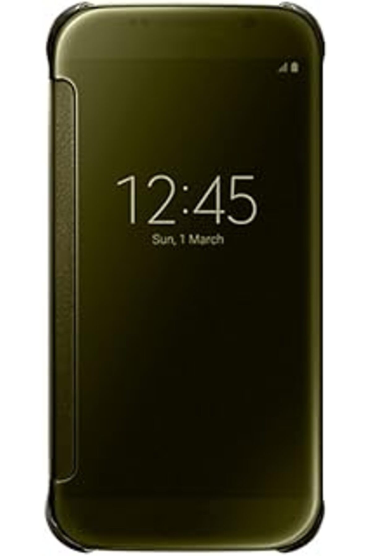 Mu Art Galaxy S6 uyumlu Clear View Cover -