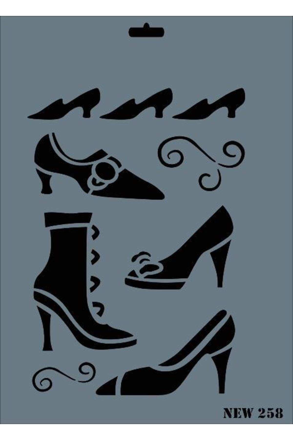 OEM Rich New Seri N-258 Stencil 35x25 cm