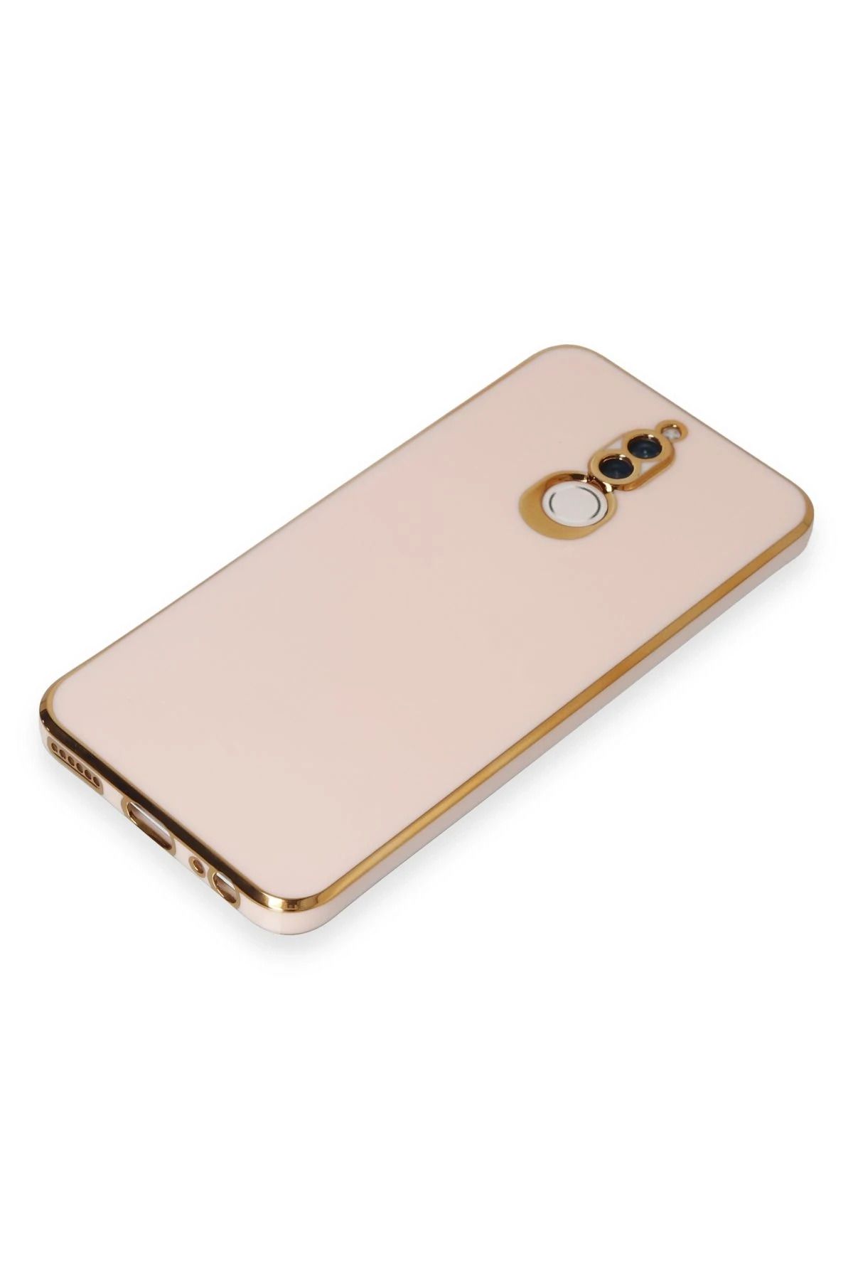 NewFace Huawei Mate 10 Lite Kılıf Volet Silikon - Pembe SVLRS