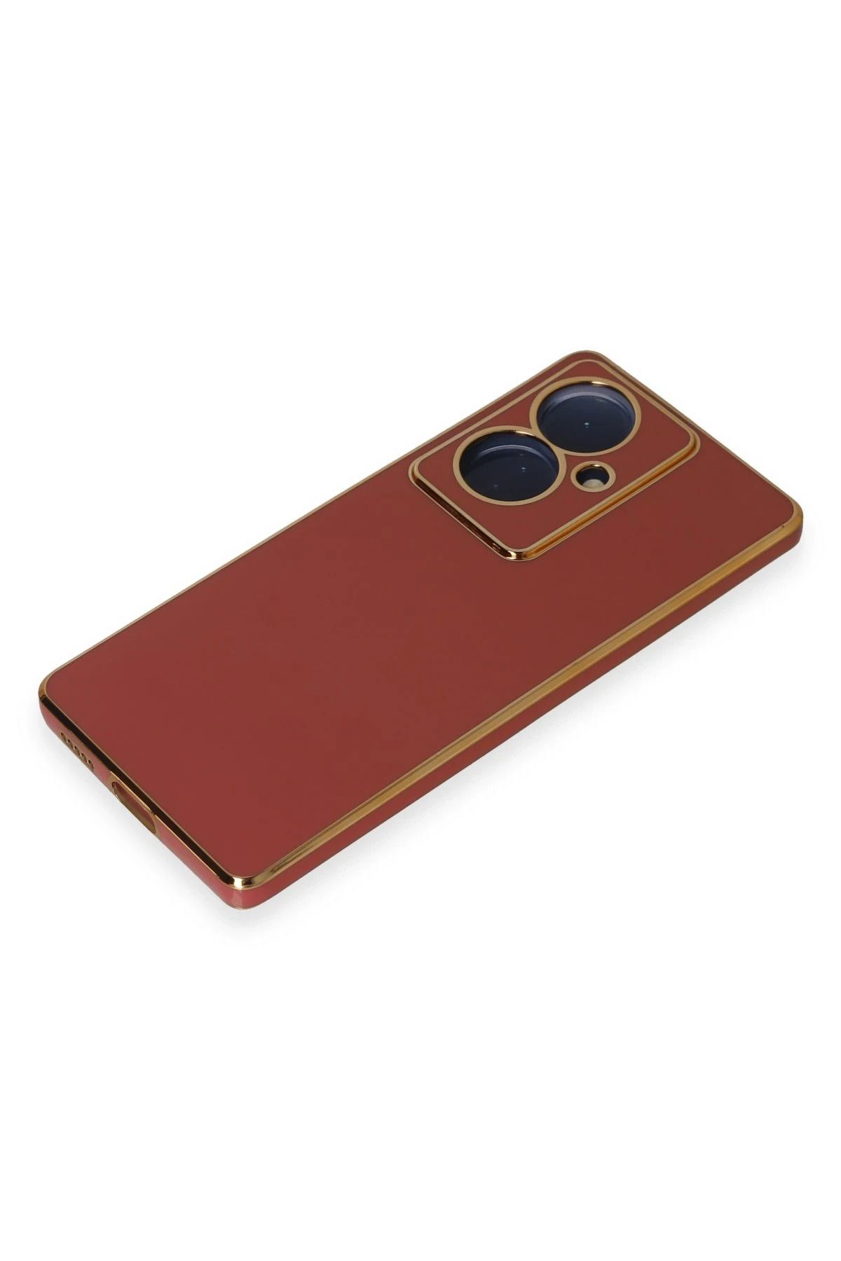 NewFace Vivo V29 Lite Kılıf Volet Silikon - Kırmızı FLKRY