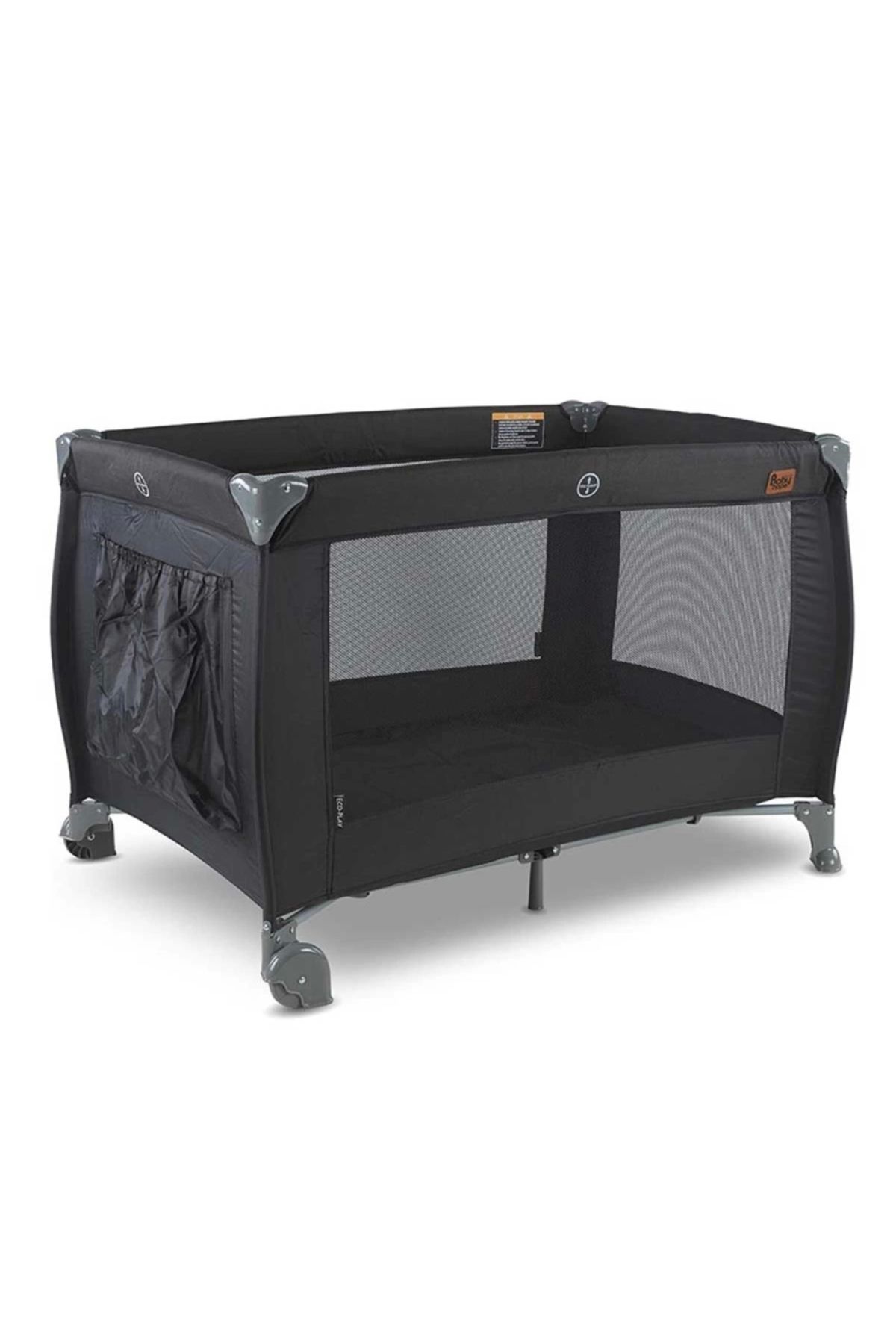 FTT SHOPPING MARKET NessiWorld Babyhope Eco Play Oyun Parkı Siyah 70x110 cm