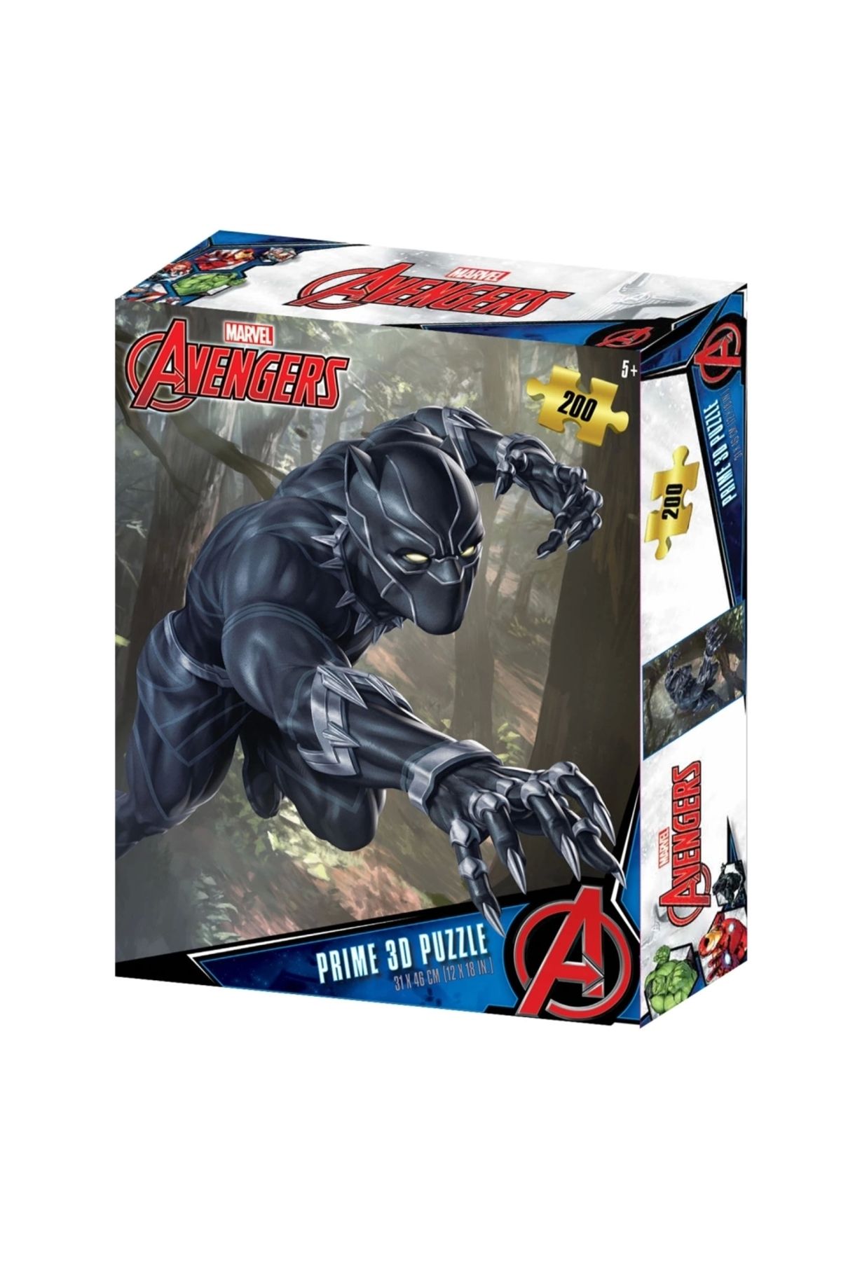 FTT SHOPPING MARKET NessiWorld Prime 3D - Wakanda Forever 200 Parça Puzzle 33062